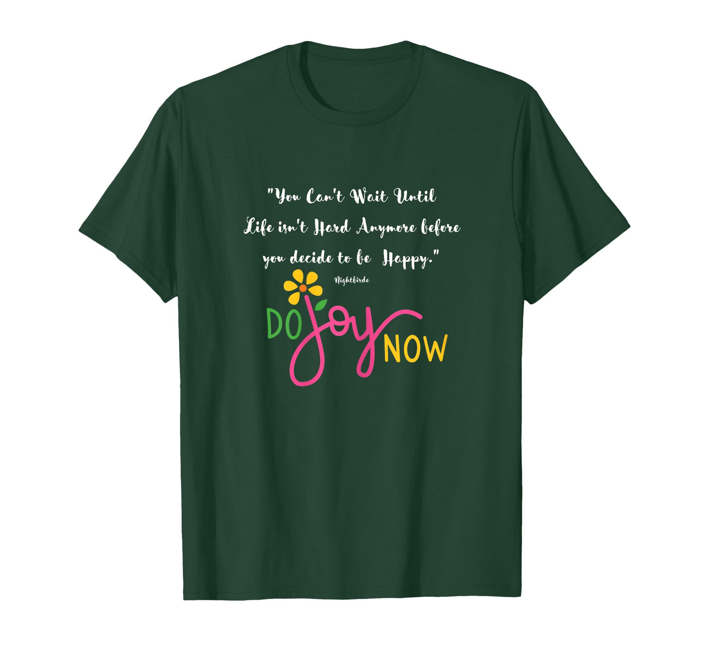 Womens Your Can't Wait Until Life Isn't Hard T-Shirt