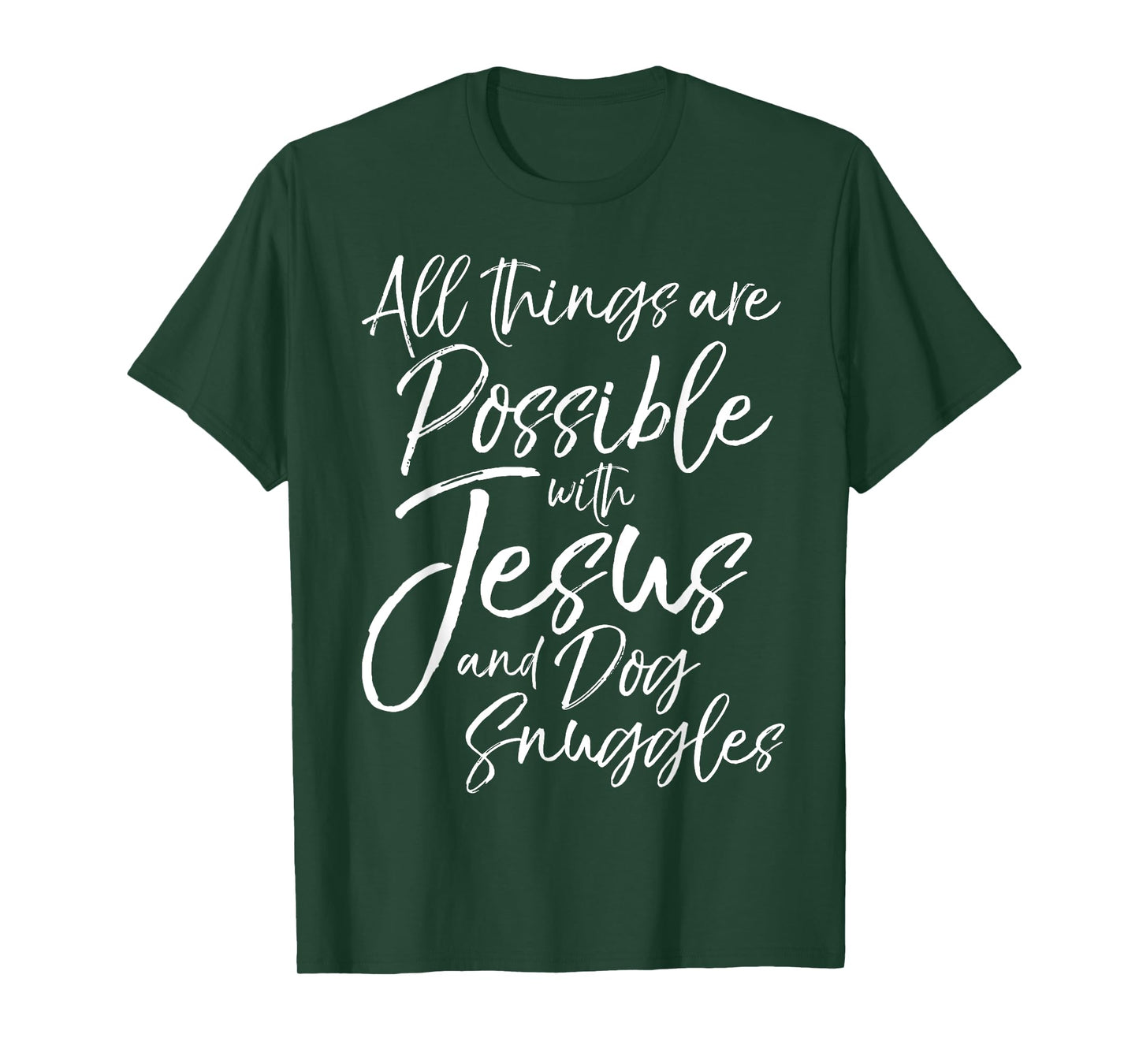 Cute Christian Dog Shirt Fun Faith in Jesus Shirt Trust God T-Shirt for Men Women