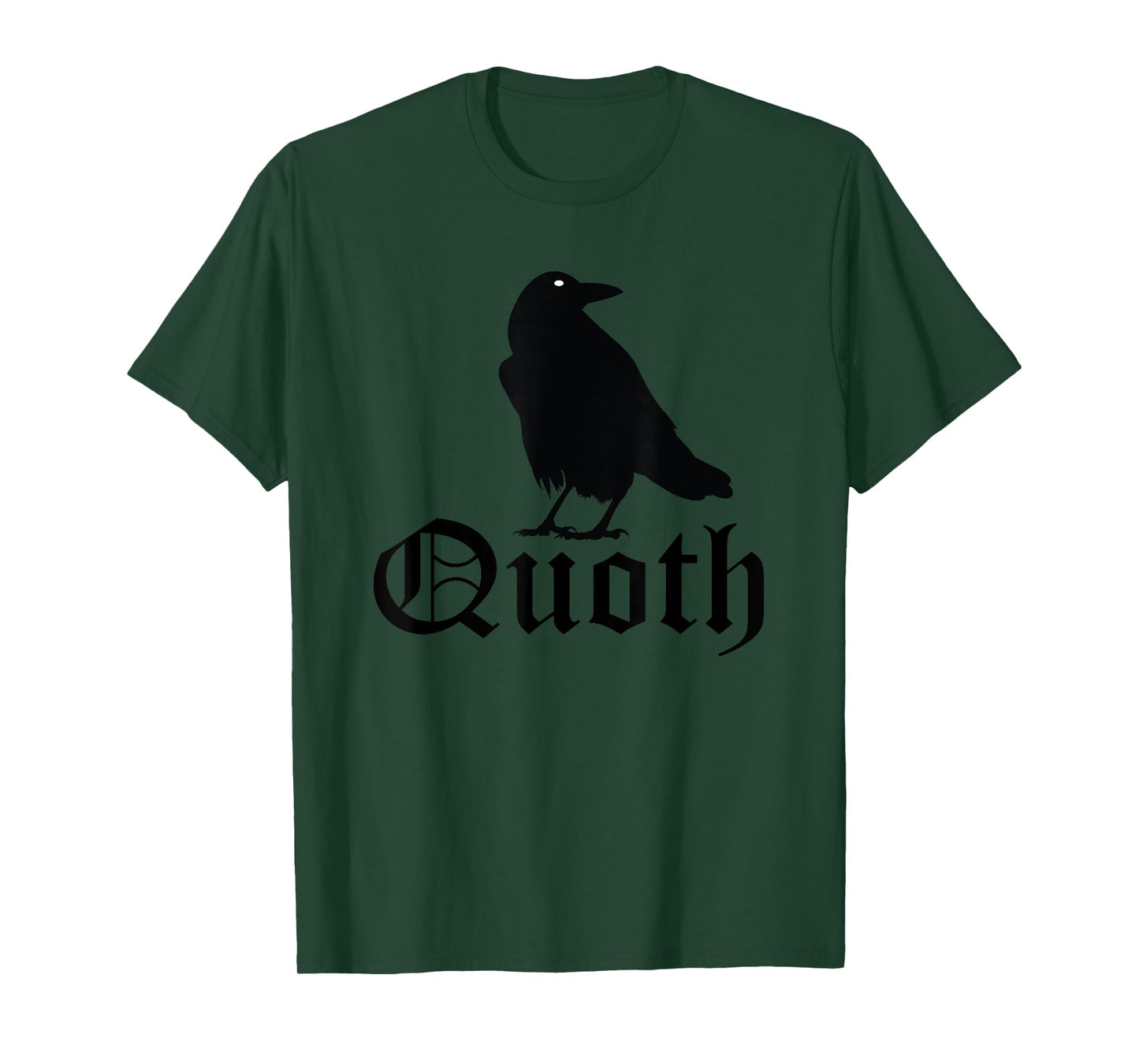 Edgar Allan Poe Quoth The Raven Nevermore T-Shirt