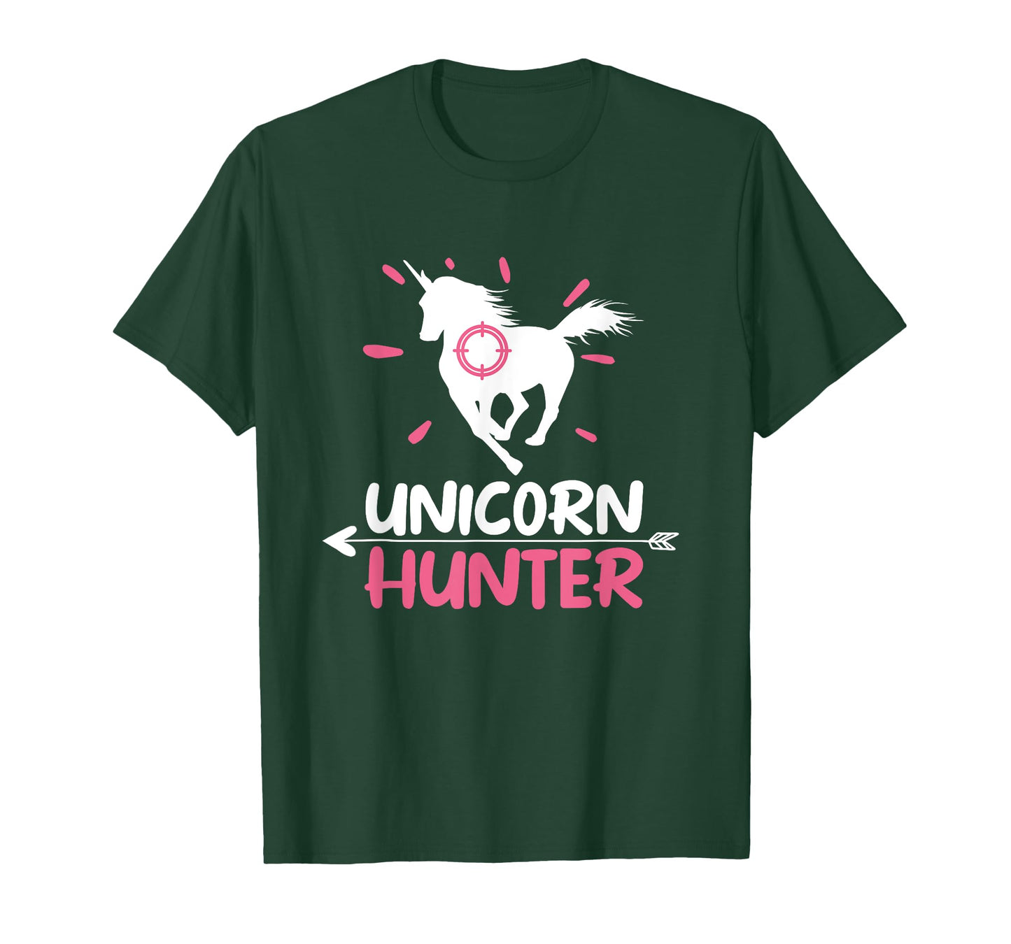 Funny Lazy Halloween Costume Fairy Rainbow Unicorn Hunter T-Shirt