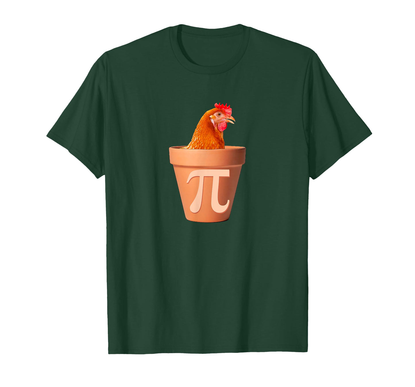 Chicken Pot Pi Funny Math Chicken Pot Pie Graphic Design T-Shirt