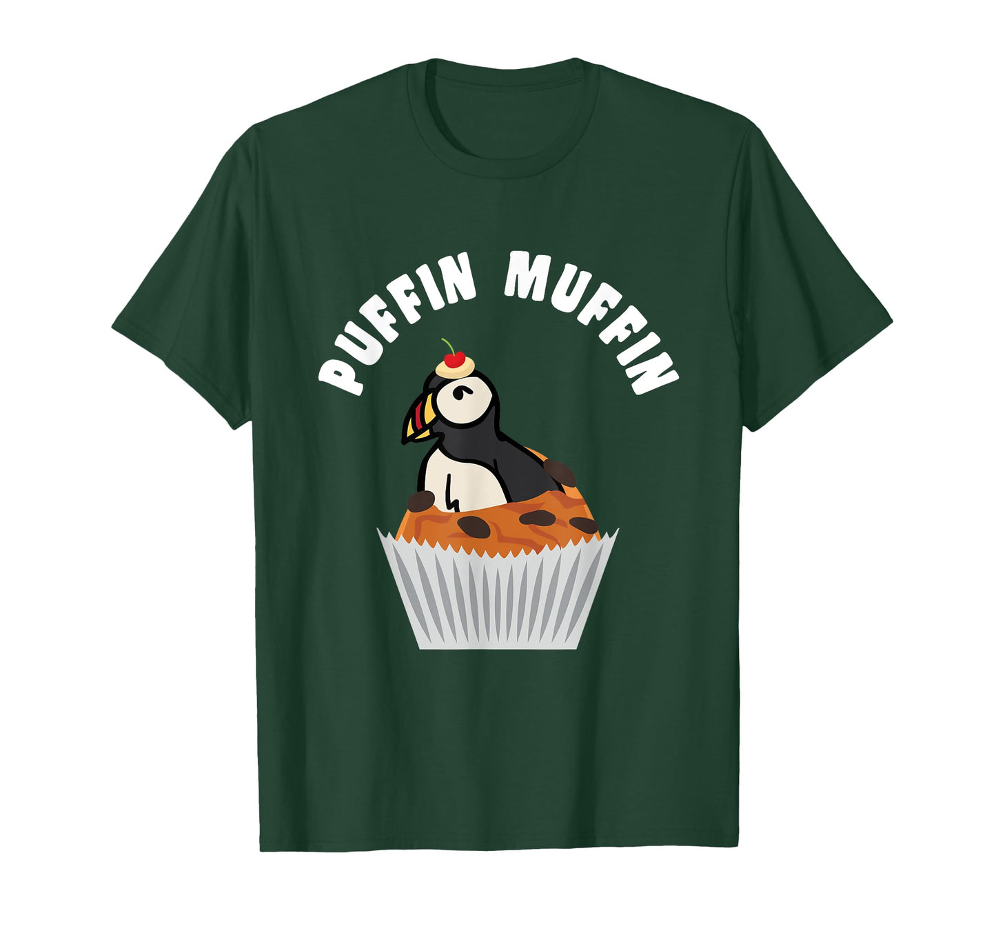 Iceland Puffin Muffin Puns Funny Seabird Lover Puffins Gift T-Shirt