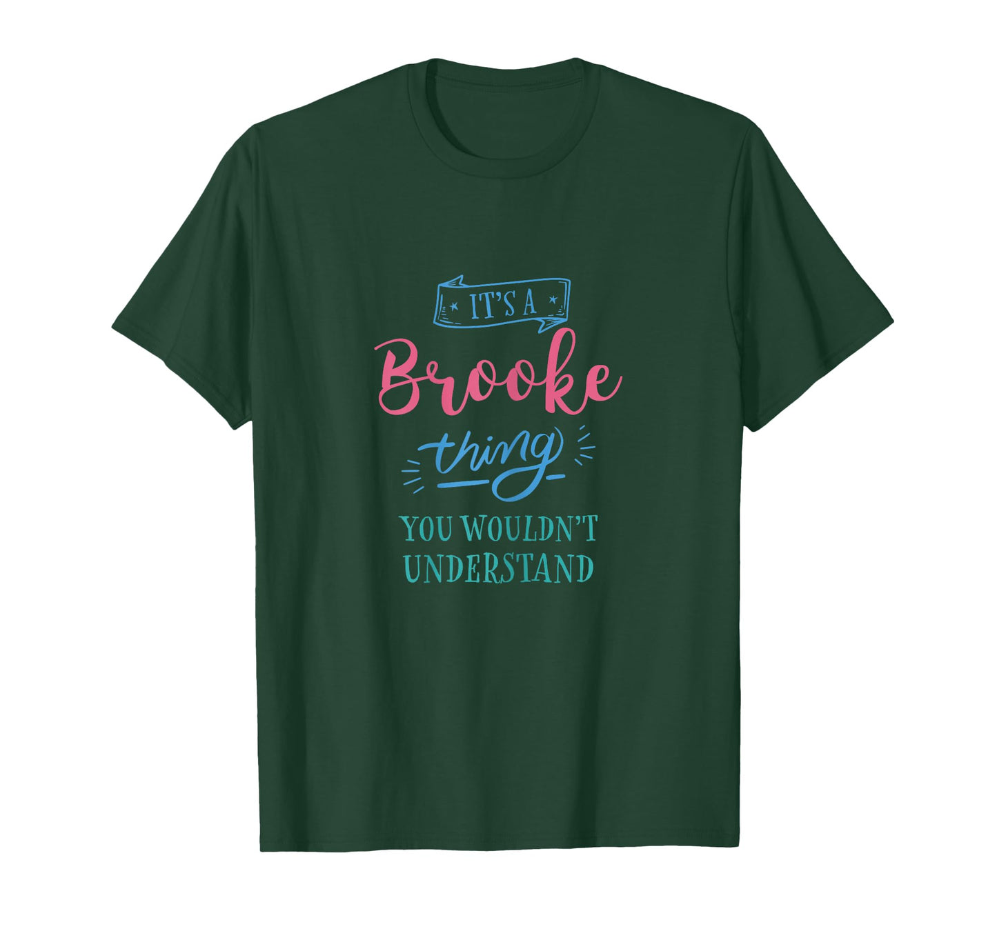 Cute Brooke Thing Personalized Name Gifts T-Shirt