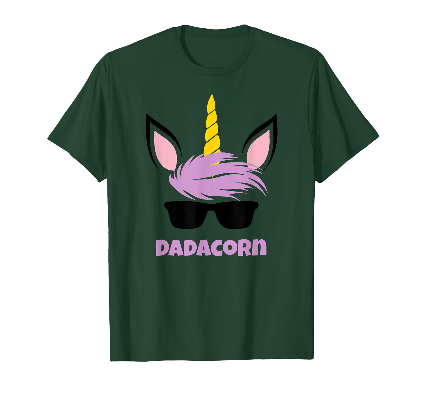 Dadacorn Unicorn Dad Funny Gift T-Shirt