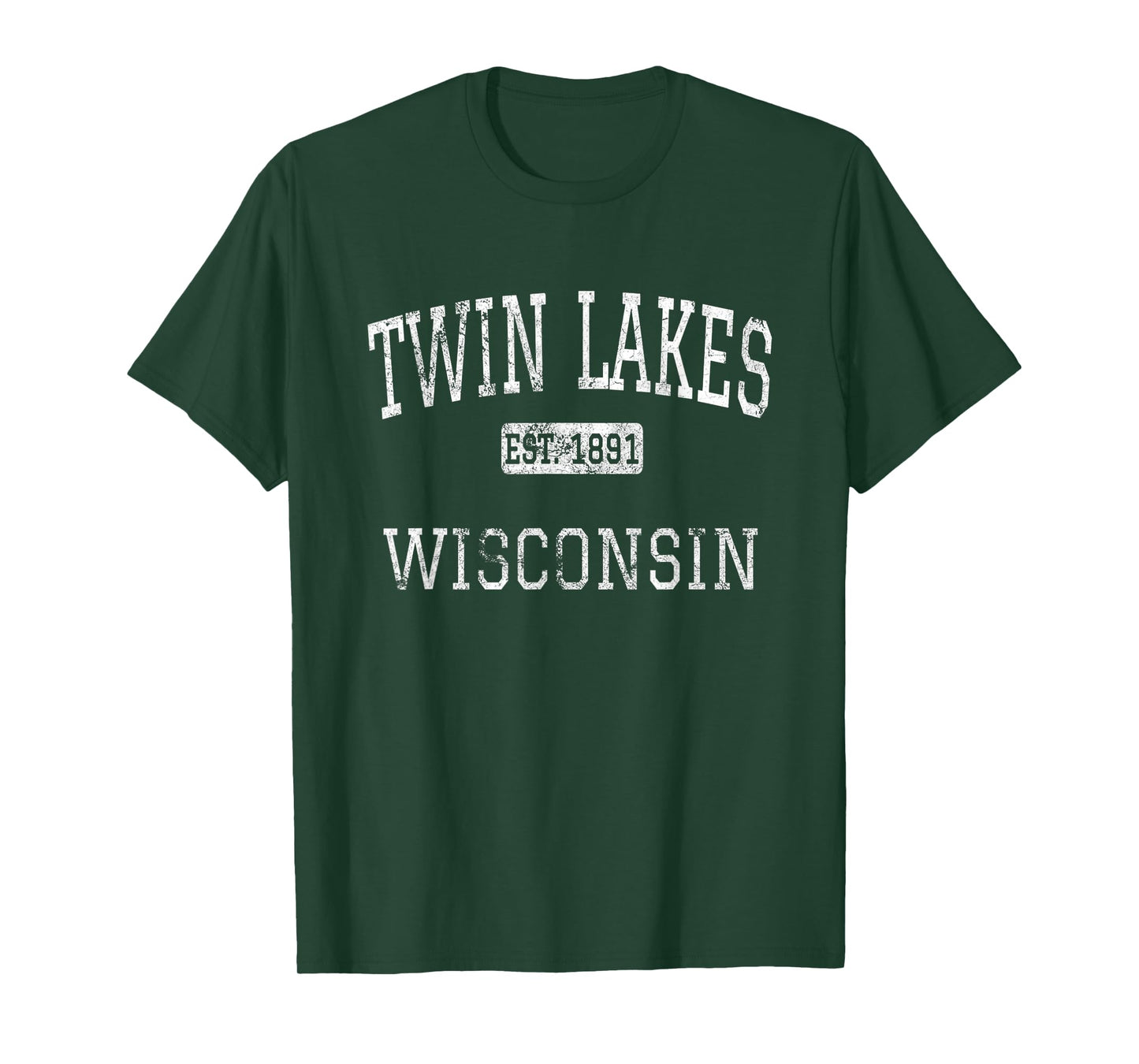 Twin Lakes Wisconsin WI Vintage T-Shirt