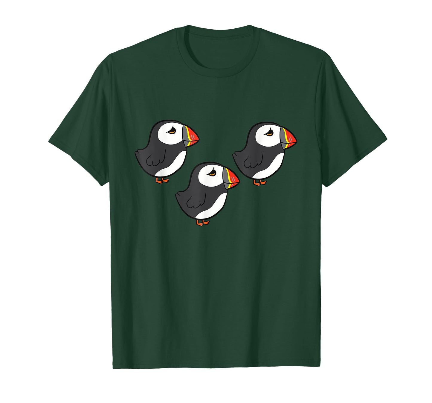 Cute Puffins Love Puffins T-Shirt