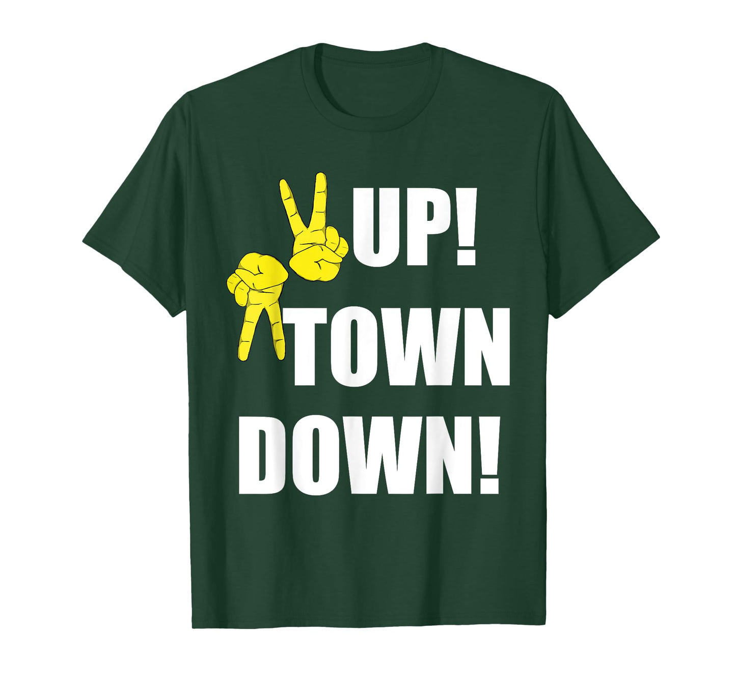 Peace Up A-Town Down T-Shirt