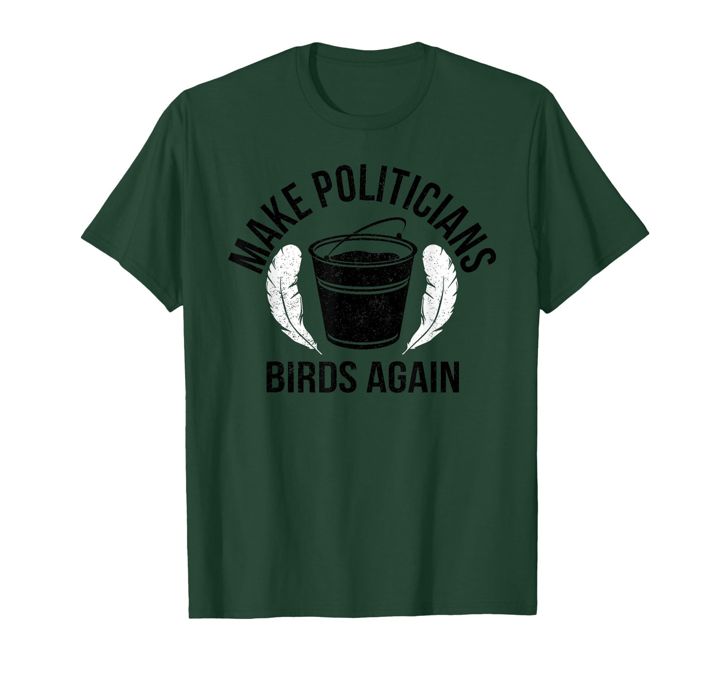 Funny Politicians Birds Again Tar Feather Liberty Taxation T-Shirt