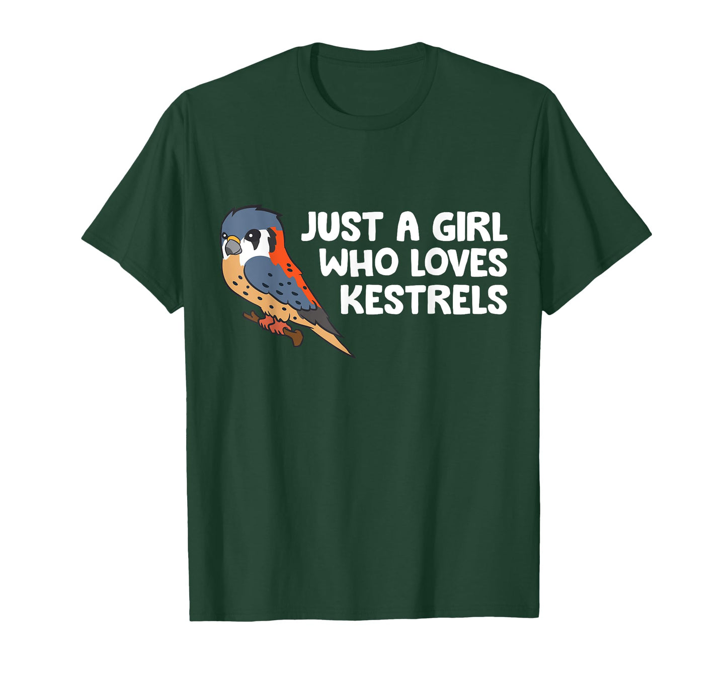 Just a Girl Who Loves Kestrels T-Shirt