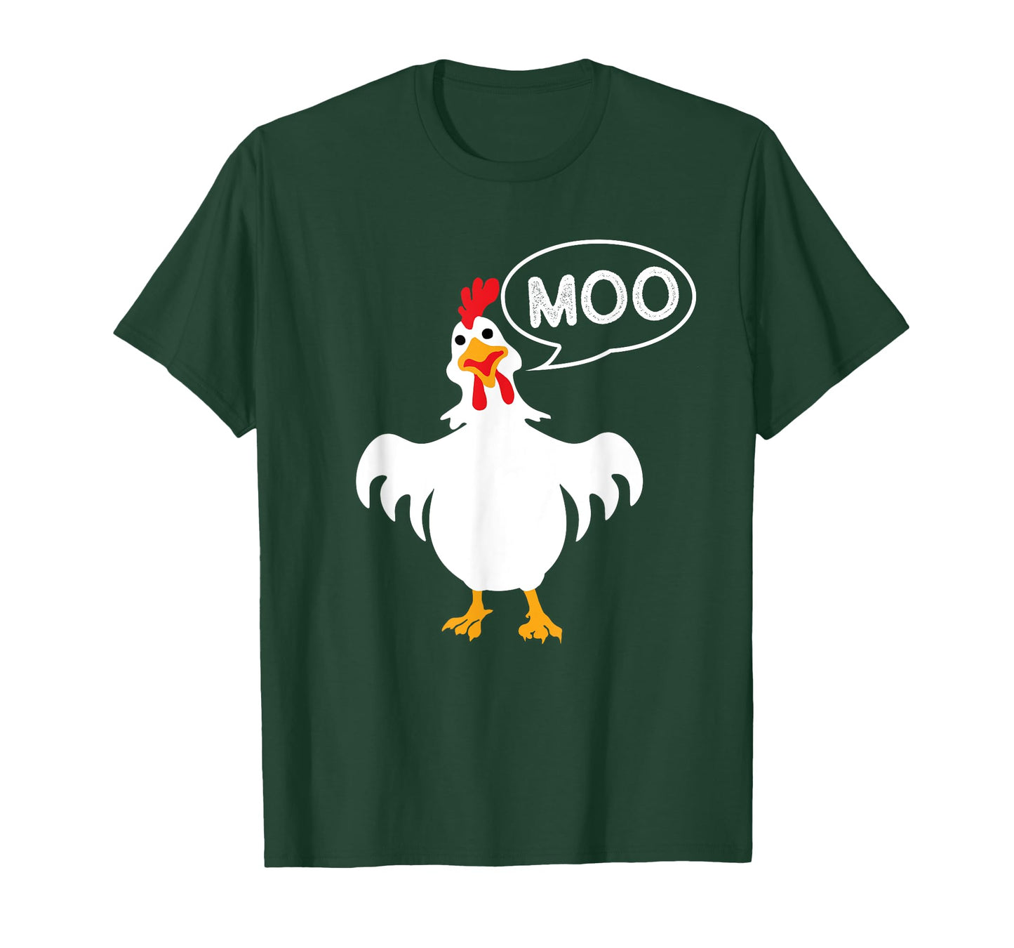 Moo - Chicken Lover Animal Farm Rancher Poultry Owner Farmer T-Shirt