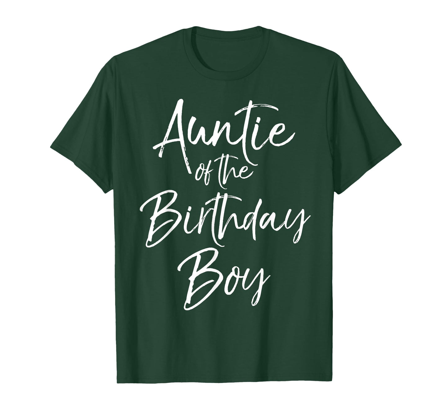 Auntie of the Birthday Boy Shirt for Women Auntie Party Tee T-Shirt