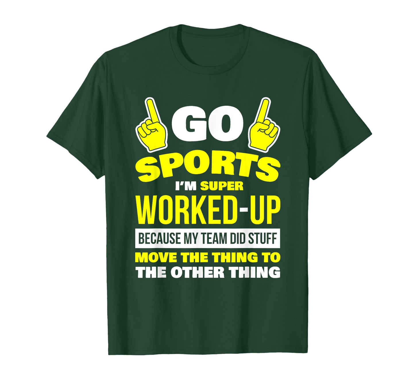 Sportsball Shirt Yay Sports Womens T Shirt Hooray Sports T-Shirt