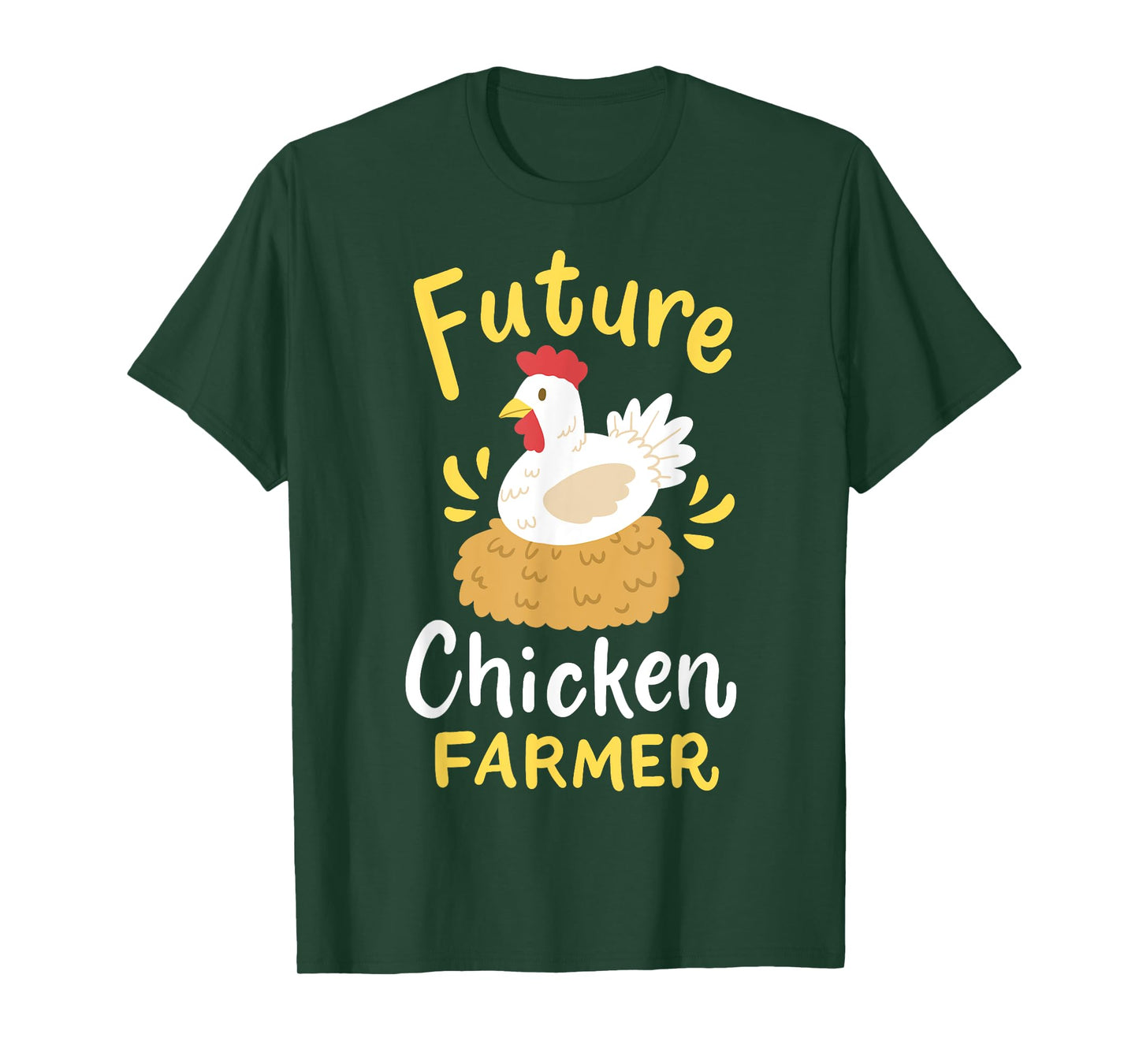 Future Chicken Farmer Rancher Farming T-Shirt