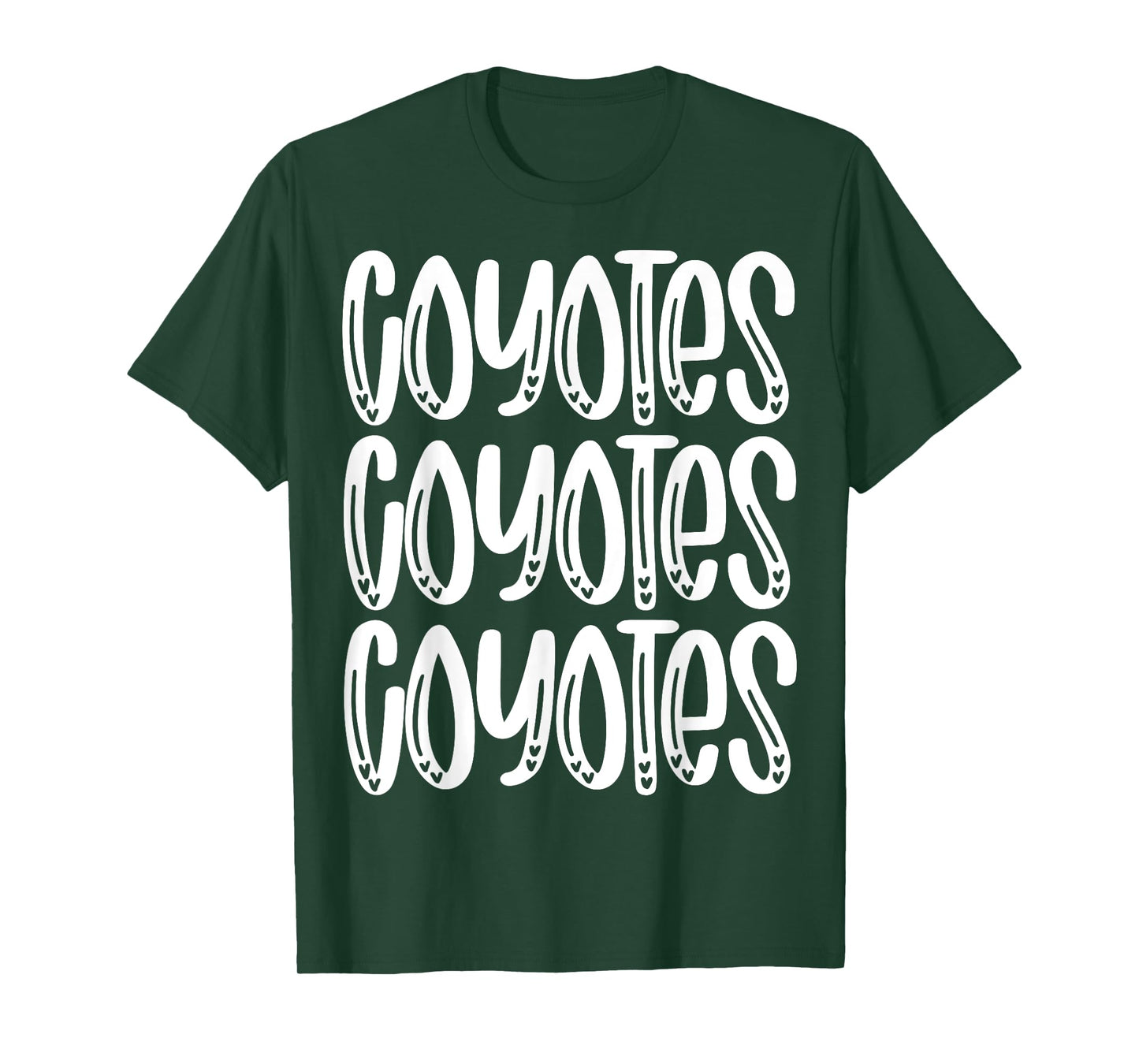 Coyotes Repeating School Spirit T-Shirt