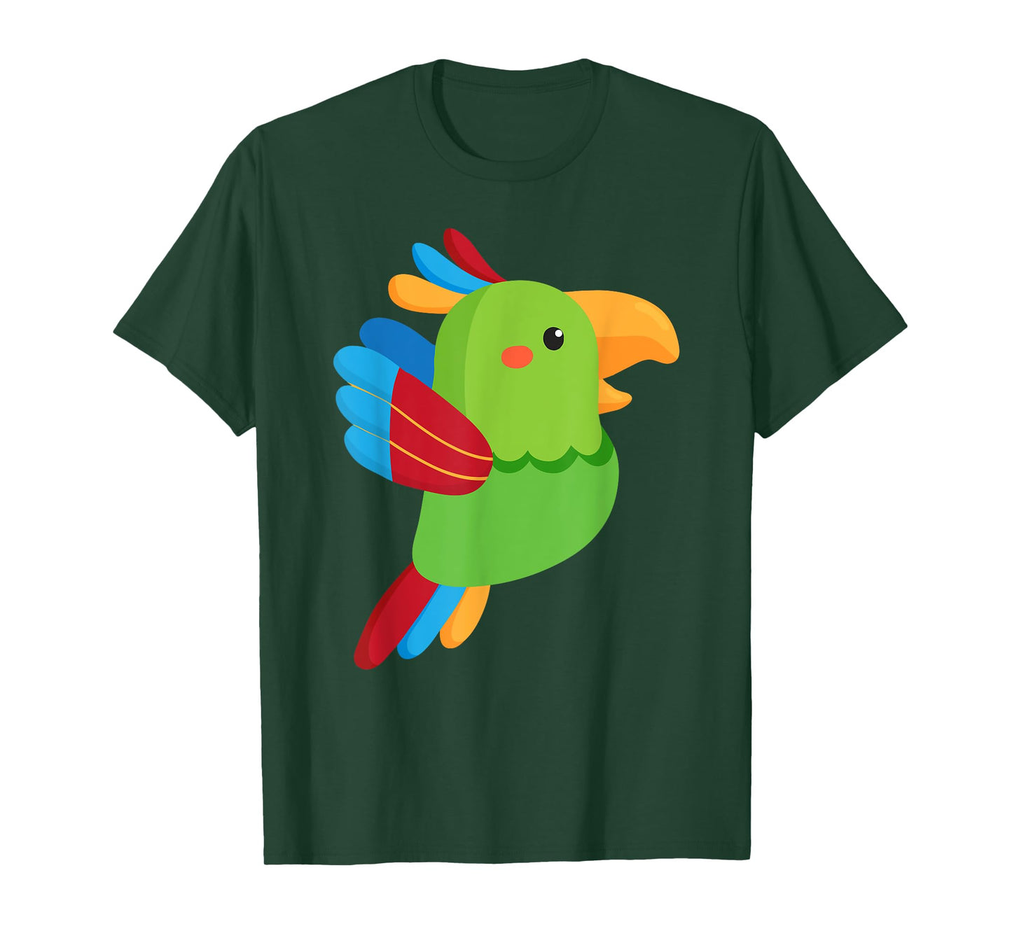 Parrot Shirt For Girls and Boys Parrot Shirts For Kids T-Shirt