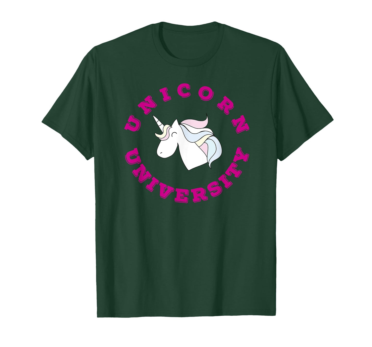 Unicorn University Tshirt Cute Funny Cool Tee T-Shirt