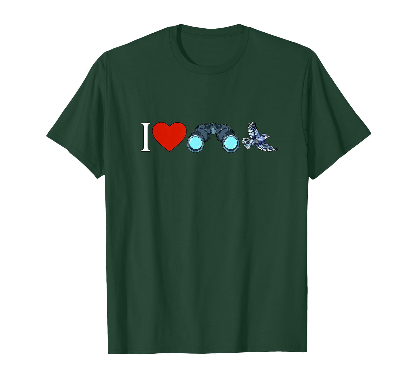 Vogelllover, I love bird watching T-Shirt