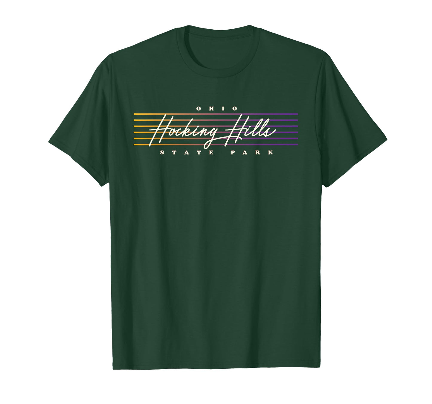 Hocking Hills State Park Shirt Nostalgic Retro Style Ohio T-Shirt