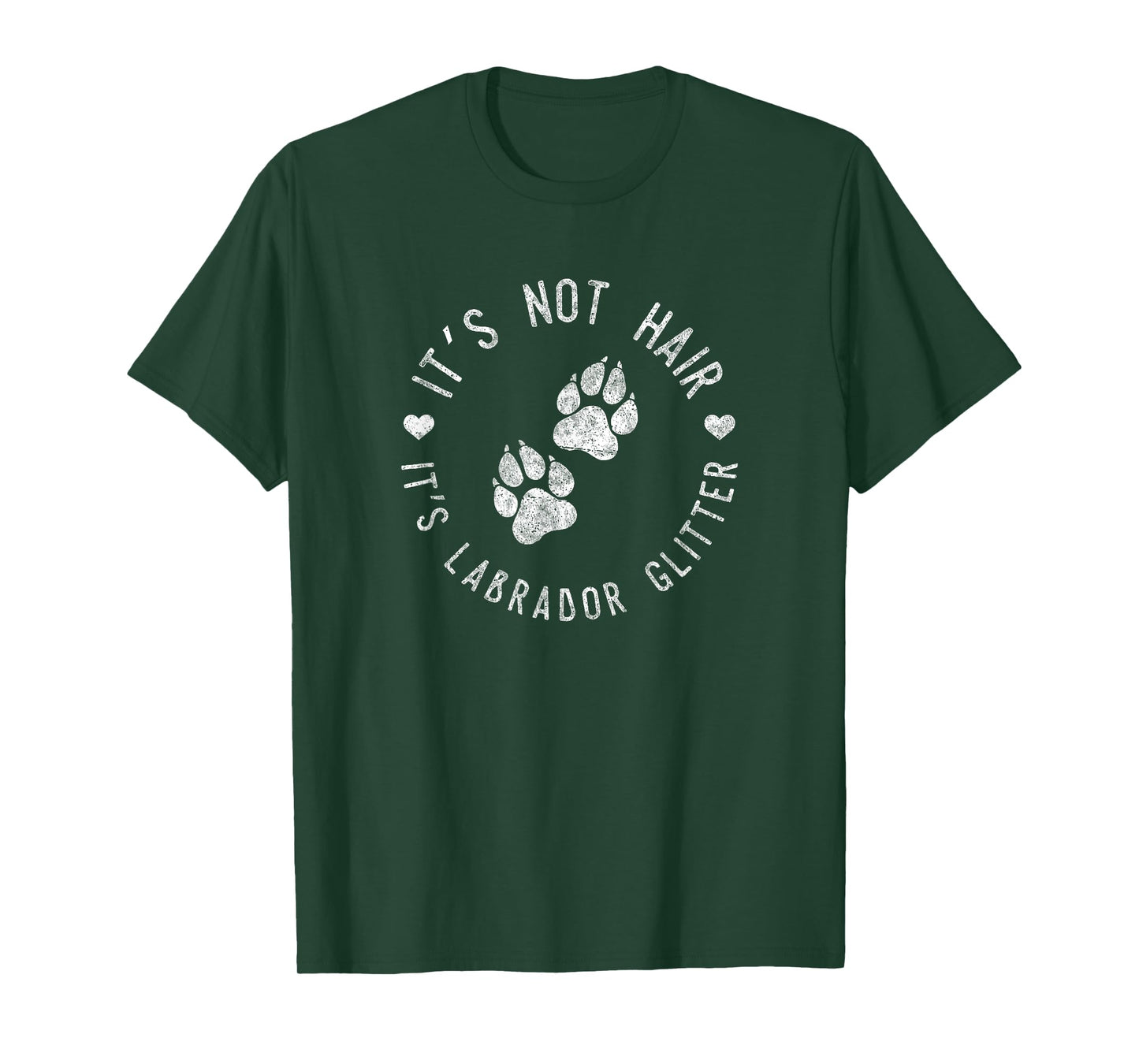 Its Not Hair Its Labrador Glitter Shirt Funny Dog Owner Gift Men Women Girls Kids T-Shirt