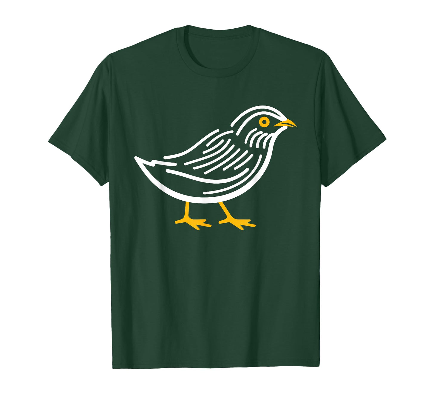 Small Birds Quails Simple Cute Quail T-Shirt