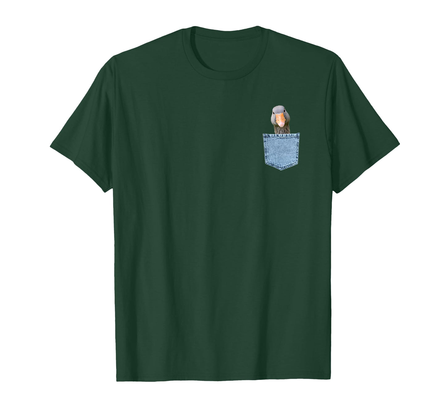 Goose In The Pocket Funny Bird Humor T-Shirt