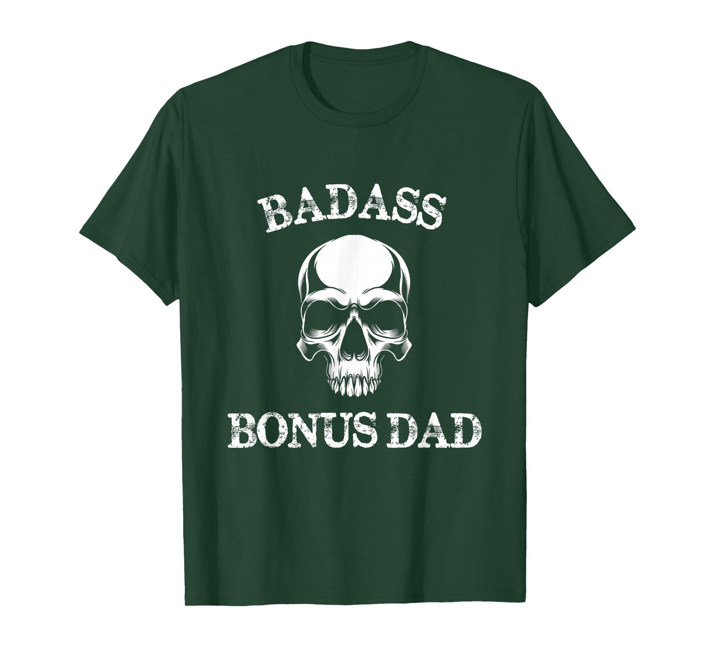 Funny Badass Bonus Dad Step Dad Gift Stepdad Stepfather T-Shirt