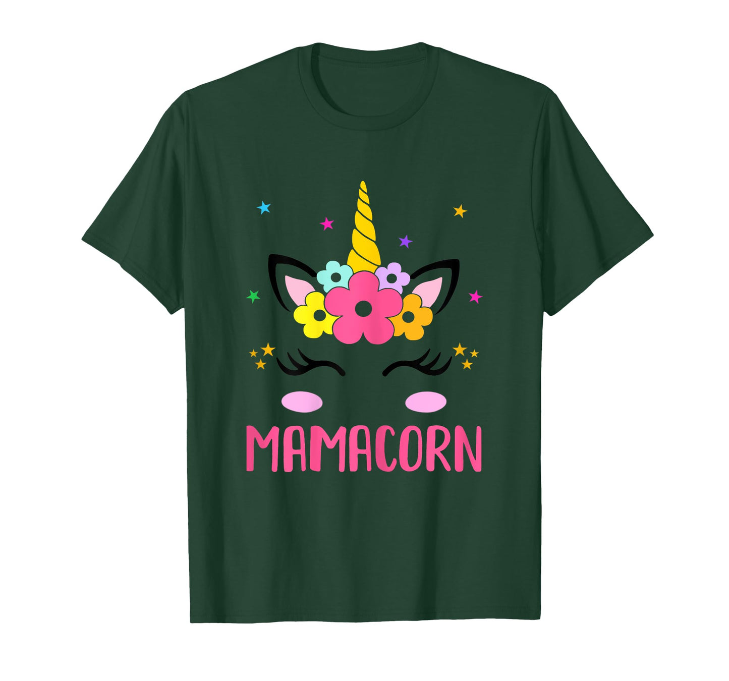 Funny Mamacorn Unicorn Costume Mom Mother's Day T-Shirt