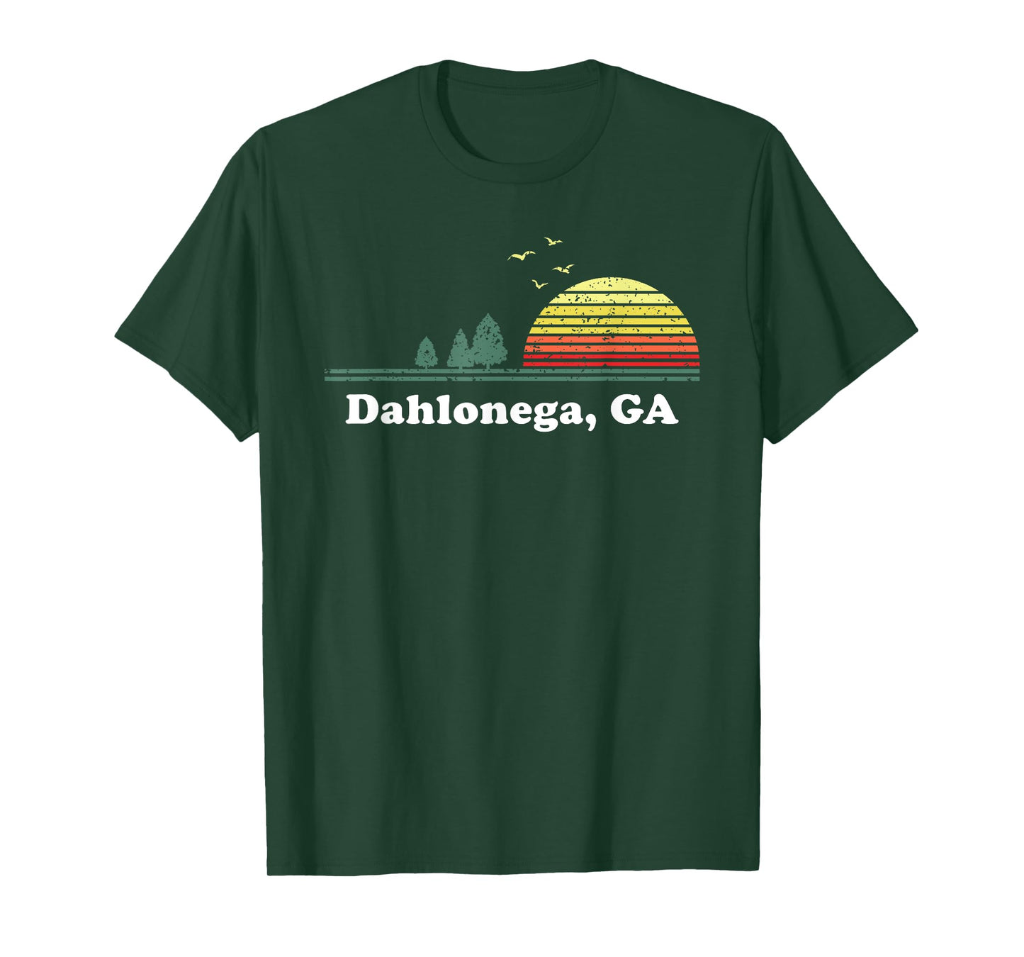 Vintage Dahlonega, Georgia Home Souvenir Print T-Shirt