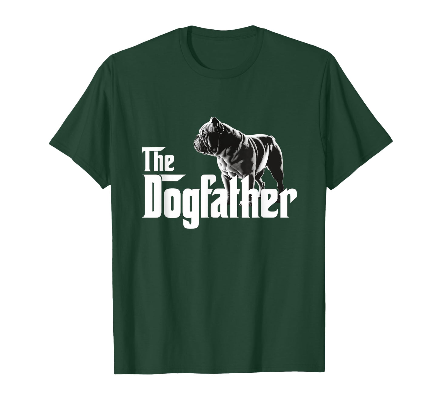 The Dogfather - Funny Bulldog Men T-Shirt