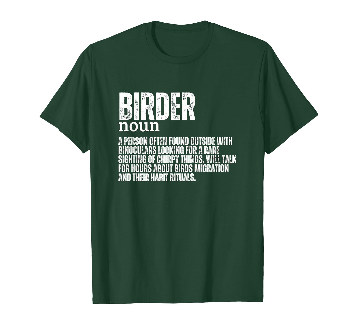 Birder Definition Funny Bird Watching T-Shirt