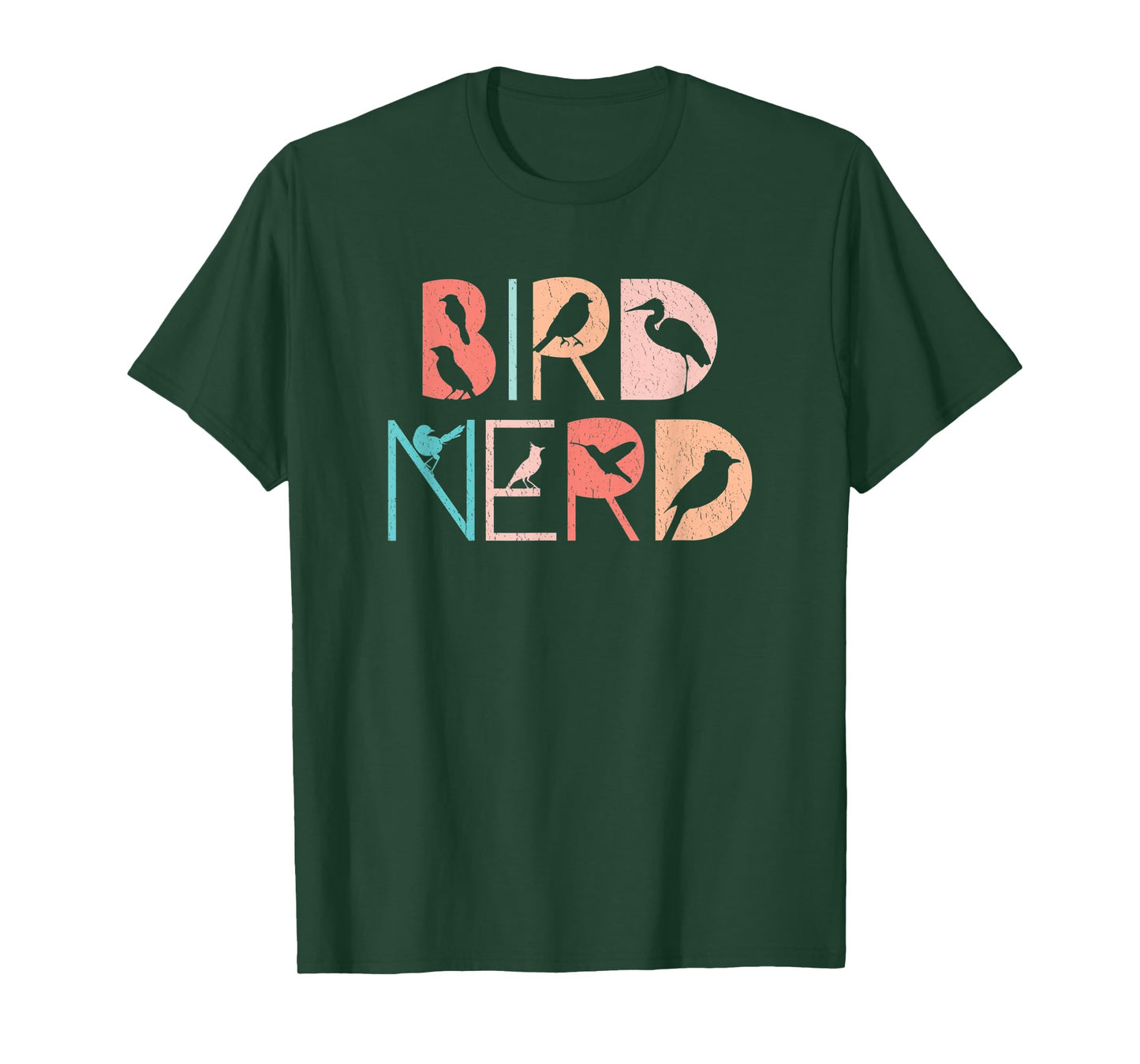 Bird Nerd - Retro Bird Watching T-Shirt