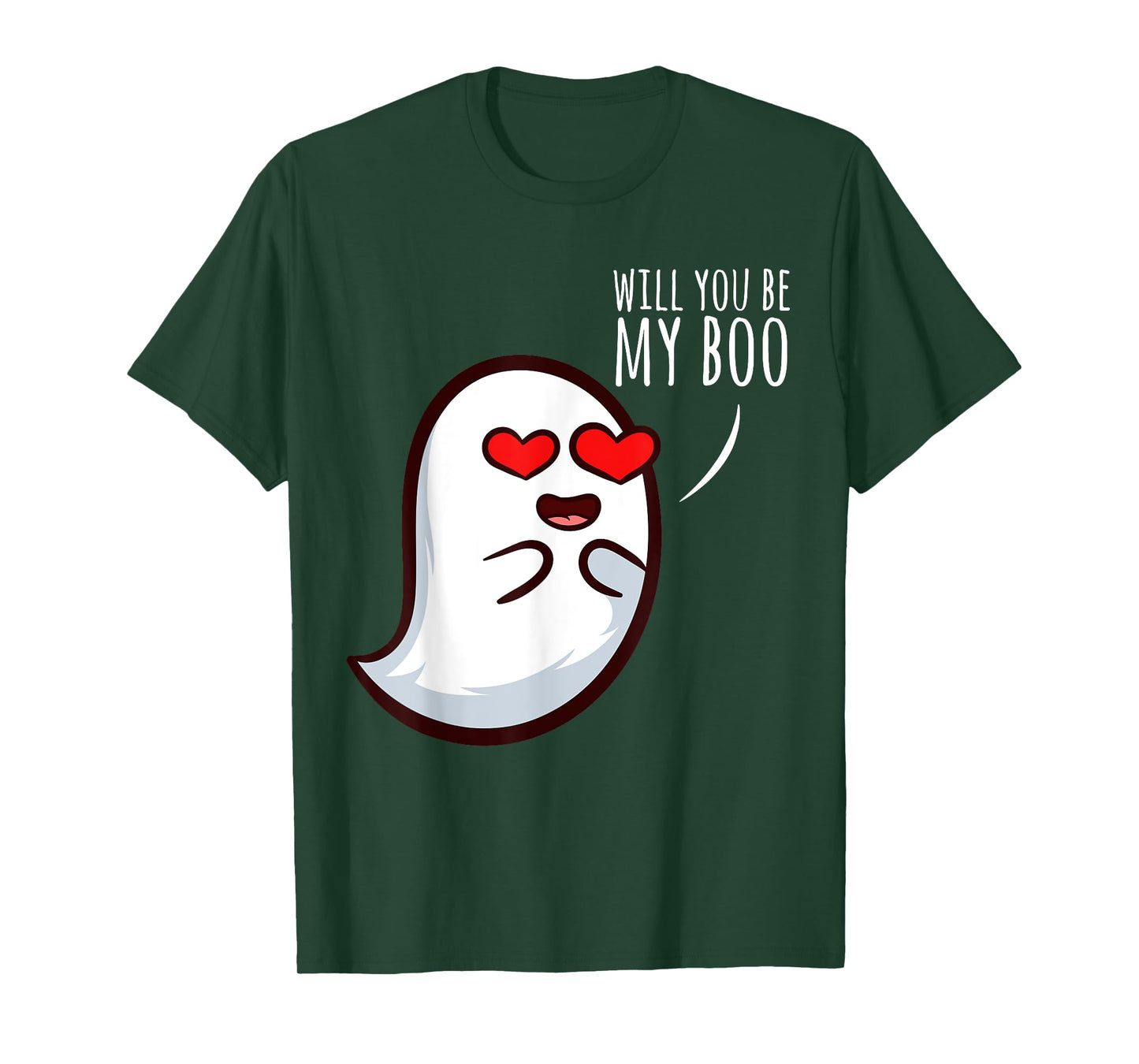 Will you be my boo Halloween Costume 2020 Ghost Witches T-Shirt