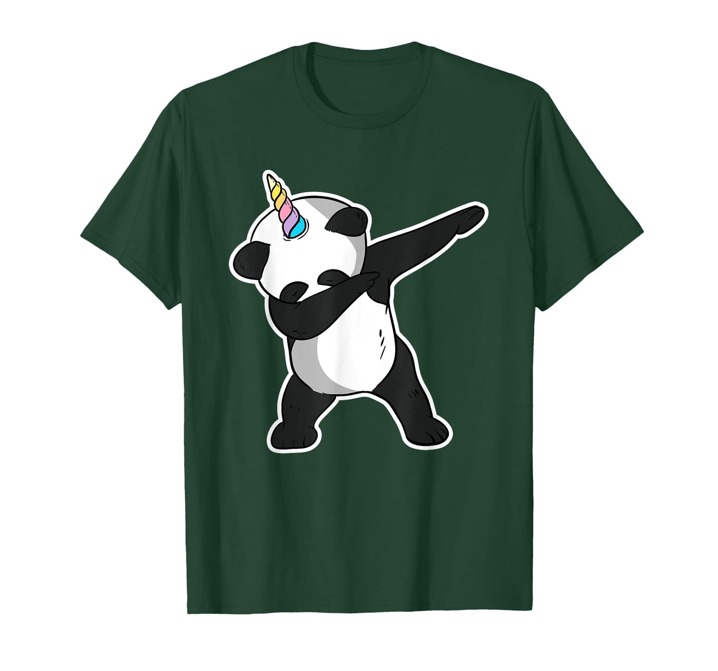 Funny Dabbing Pandacorn Shirt T-Shirt