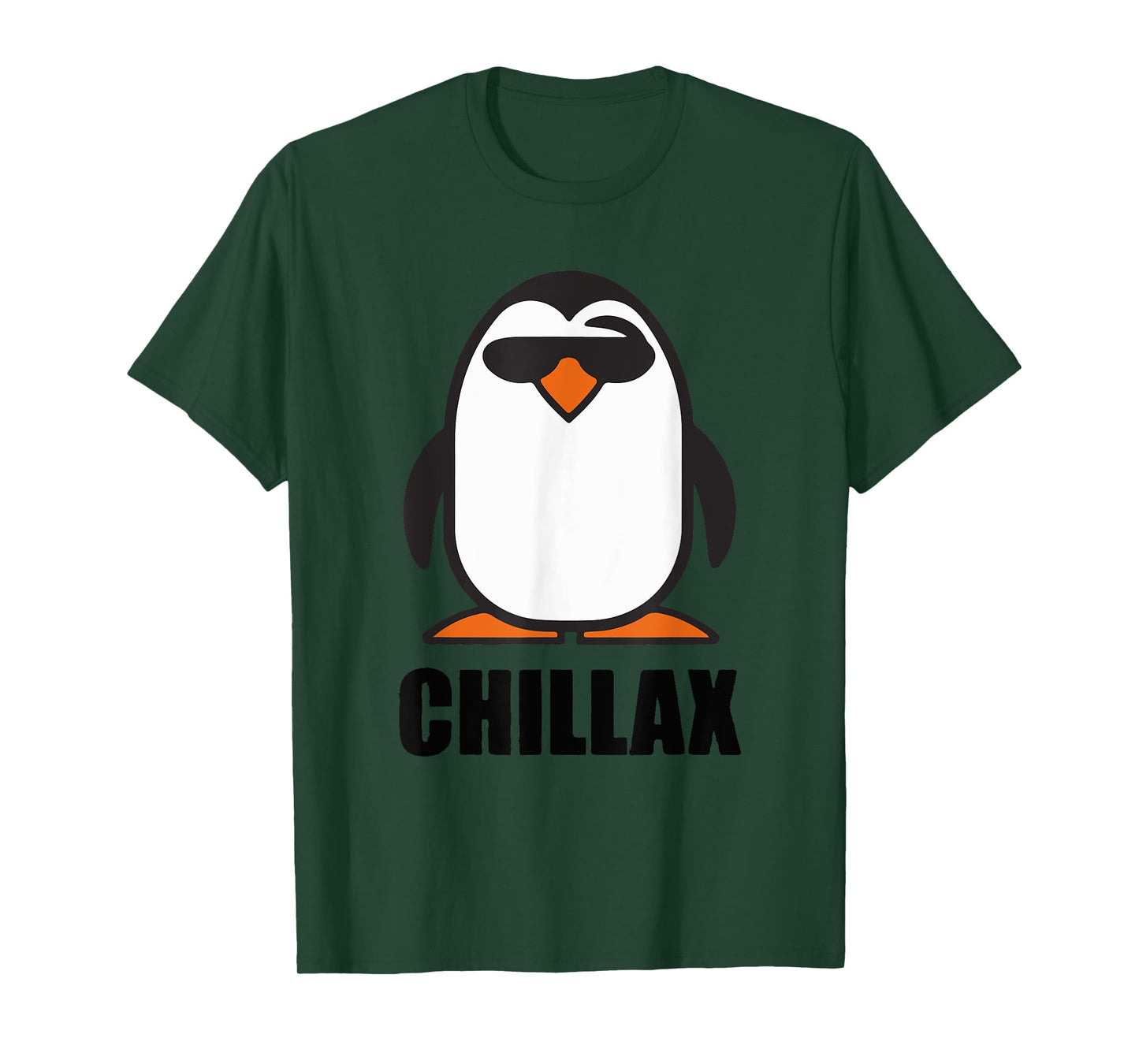 Funny Christmas Winter Penguin shirts, puns, Chillax Shirt T-Shirt