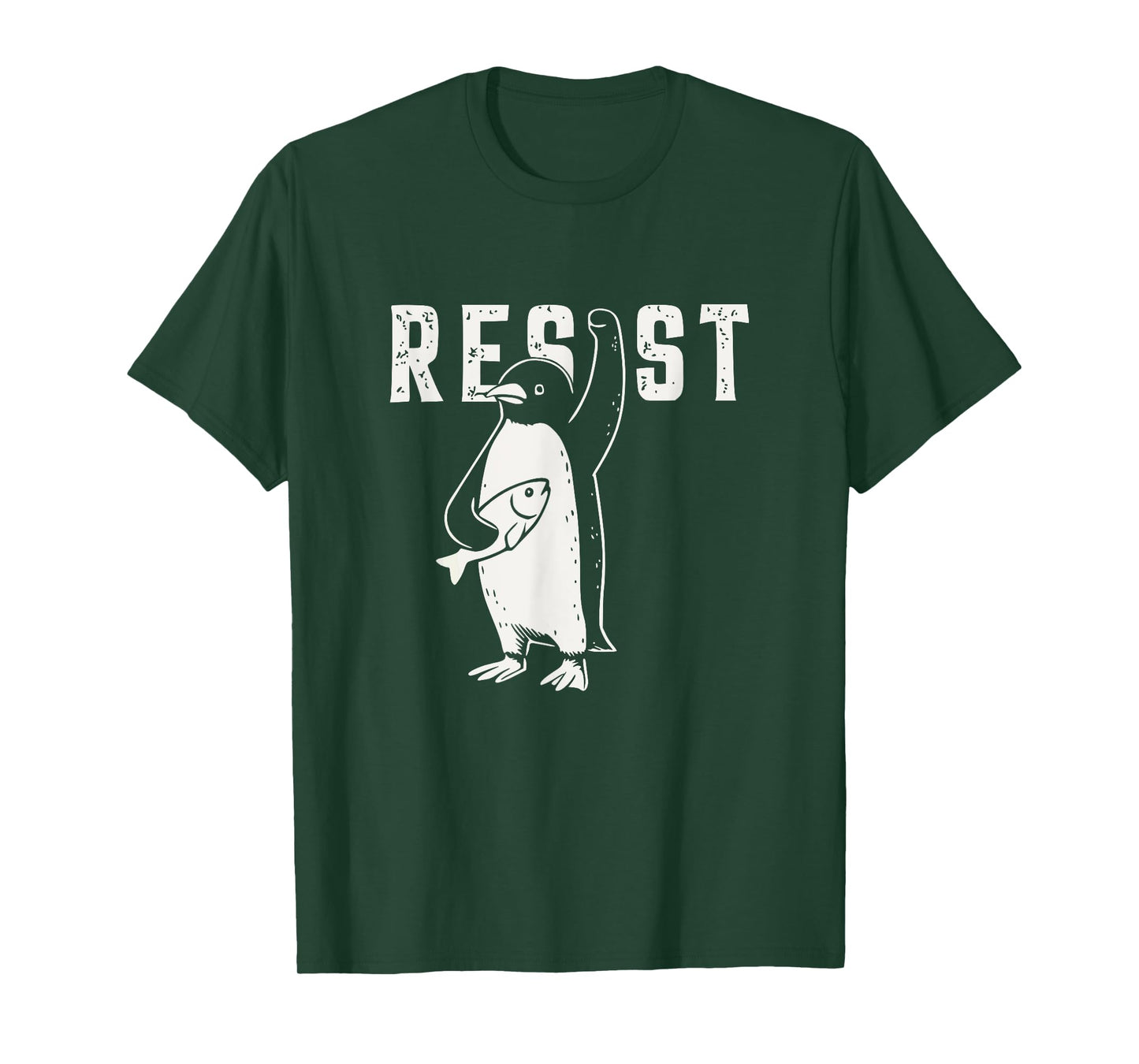 Vintage Resist Penguin T-Shirt