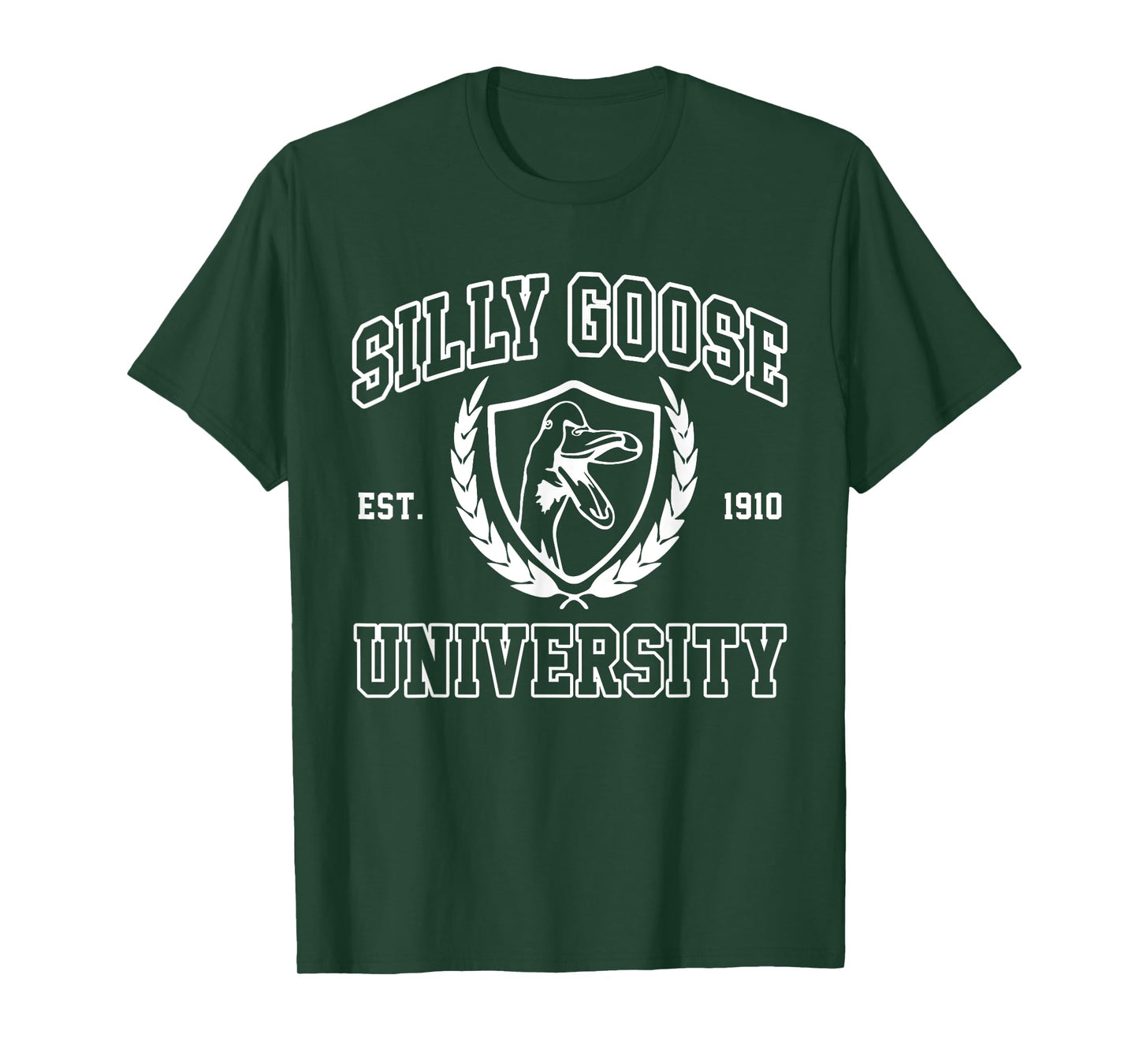 Silly Goose University Meme Funny T-Shirt
