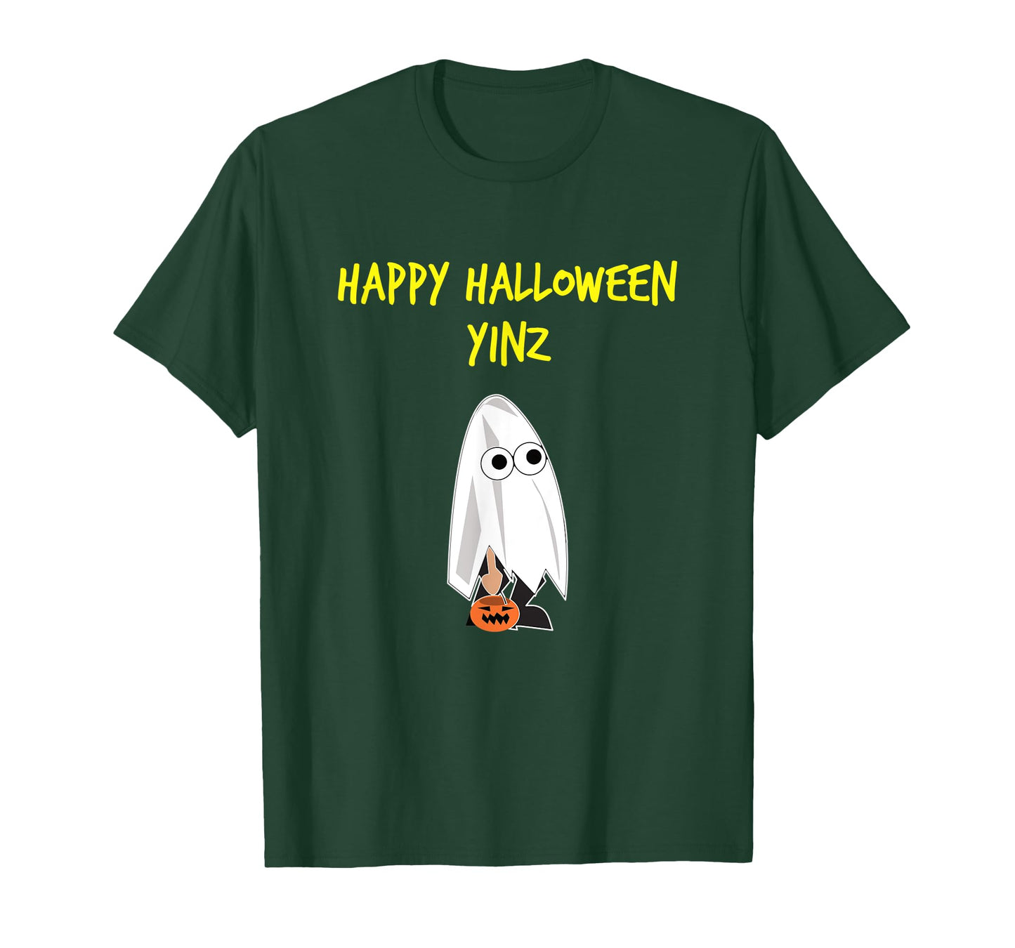 Happy Halloween Pittsburgh Yinz T-Shirt