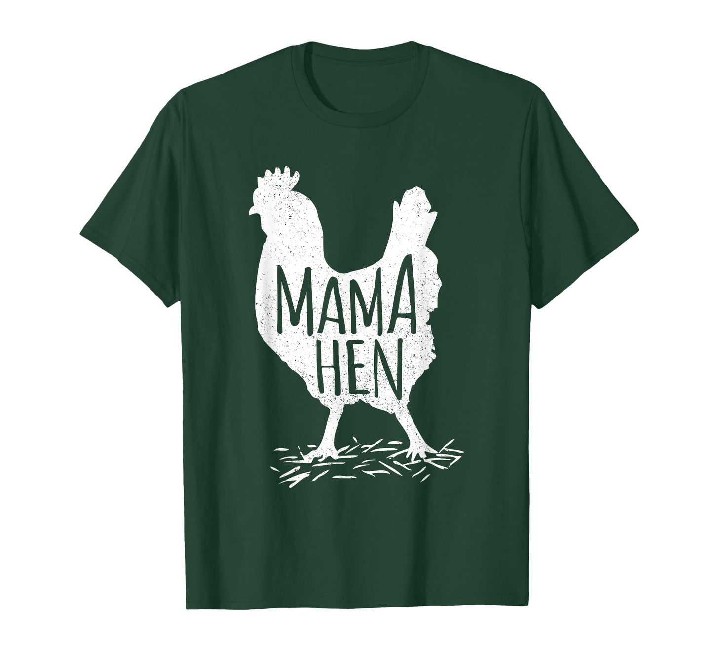 Funny Mother's Day Mama Hen Chicken Gift Mom Farm Shirt T-Shirt