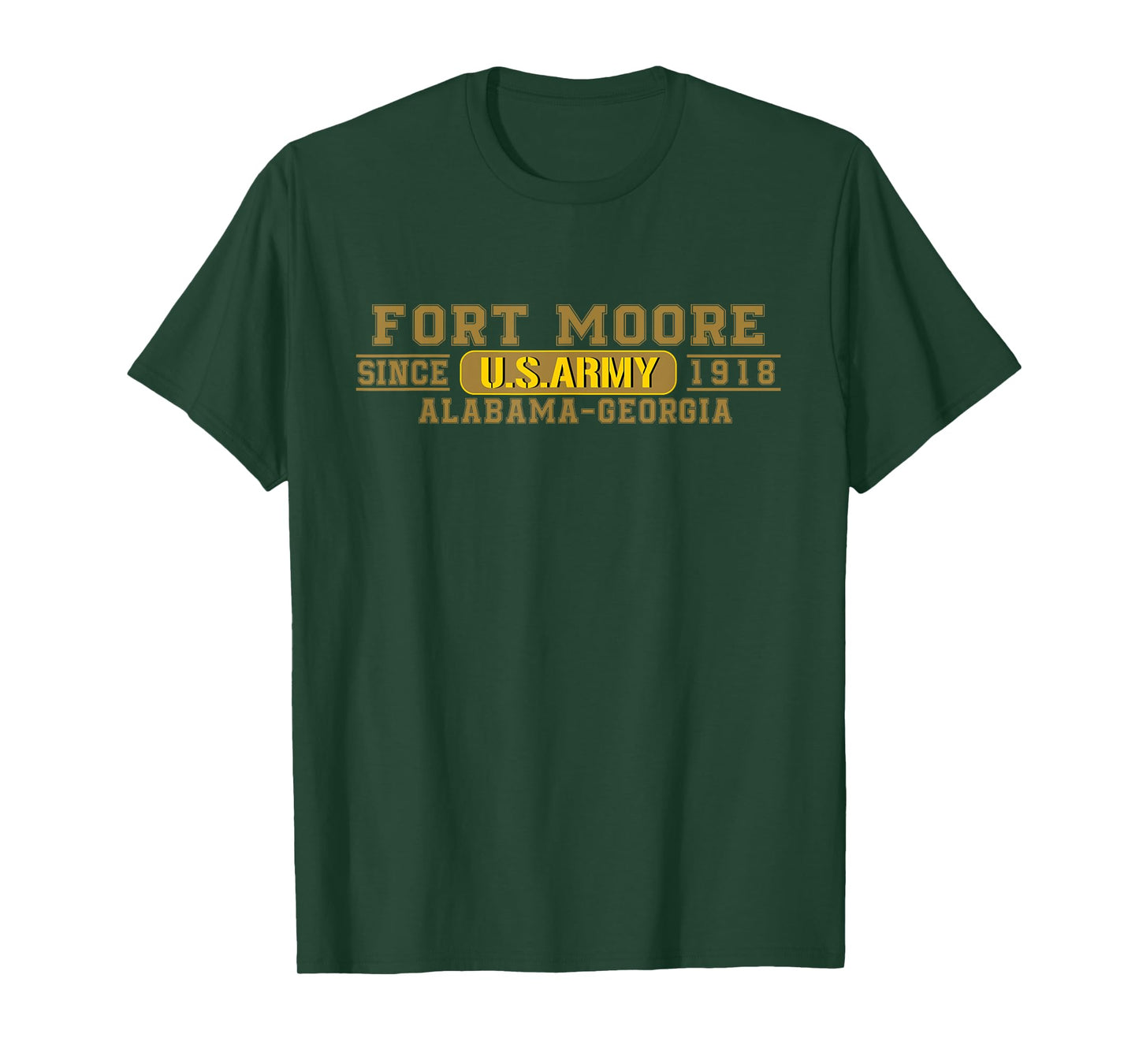 Fort Moore Us Army Base Ft Moore Georgia Ga Sand Hill Gift T-Shirt