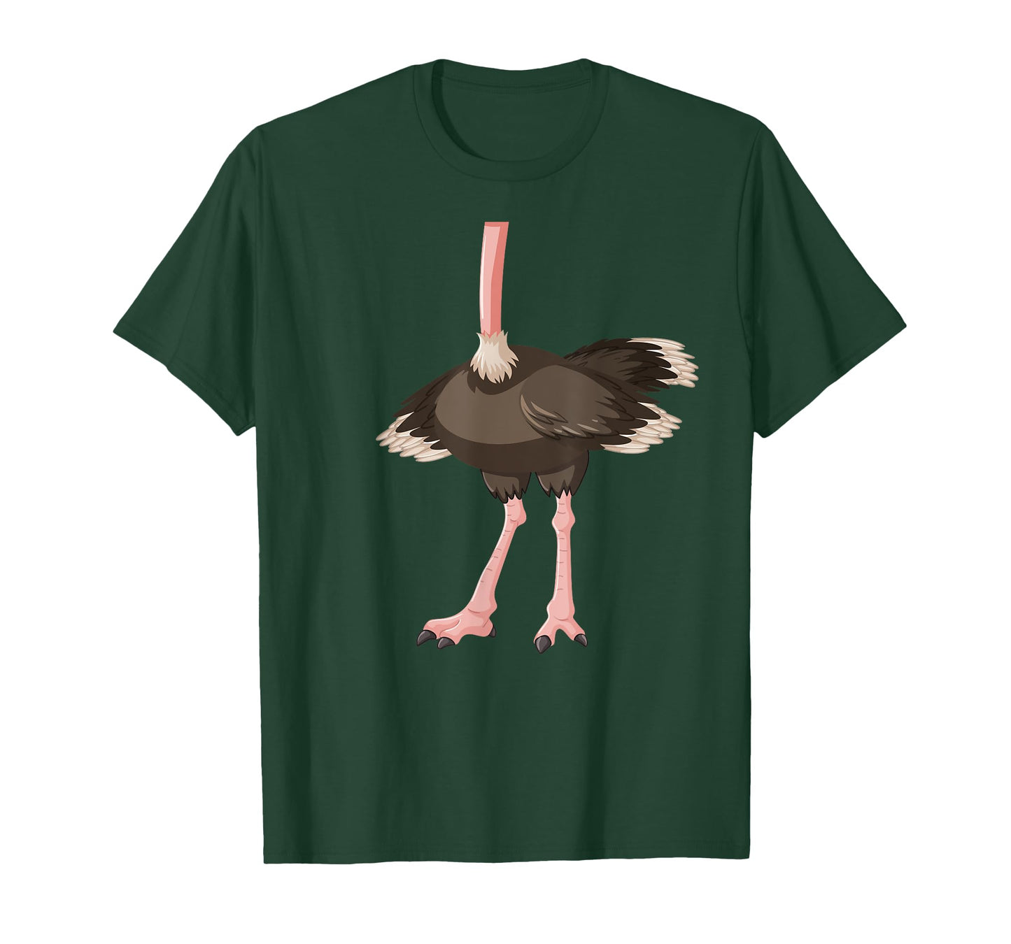 Ostrich Costume Cute Boys Girls Flightless Bird T-Shirt