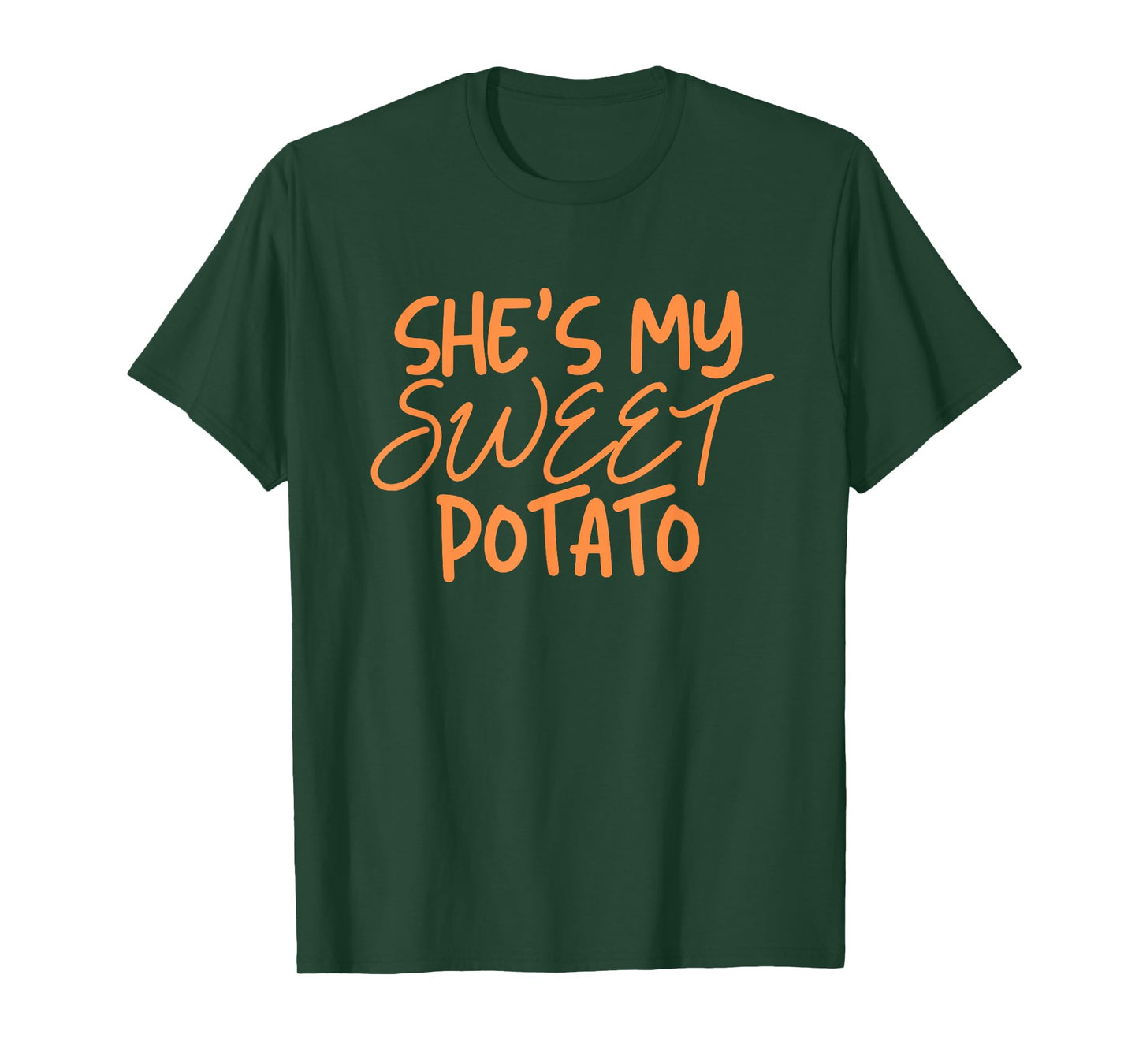 She's My Sweet Potato Shirt I Yam Thanksgiving Couples T-Shirt