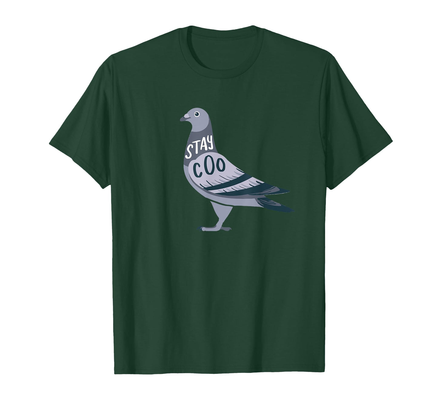 Cool Pigeon Stay Coo Columbidae Design T-Shirt