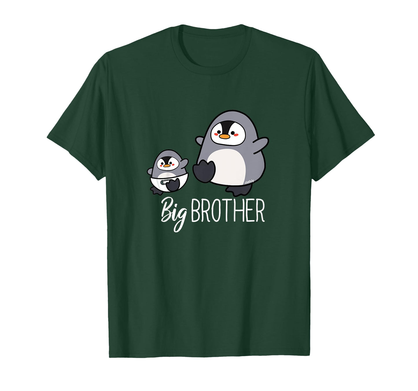 Kids Big Brother Shirt Penguin T-Shirt