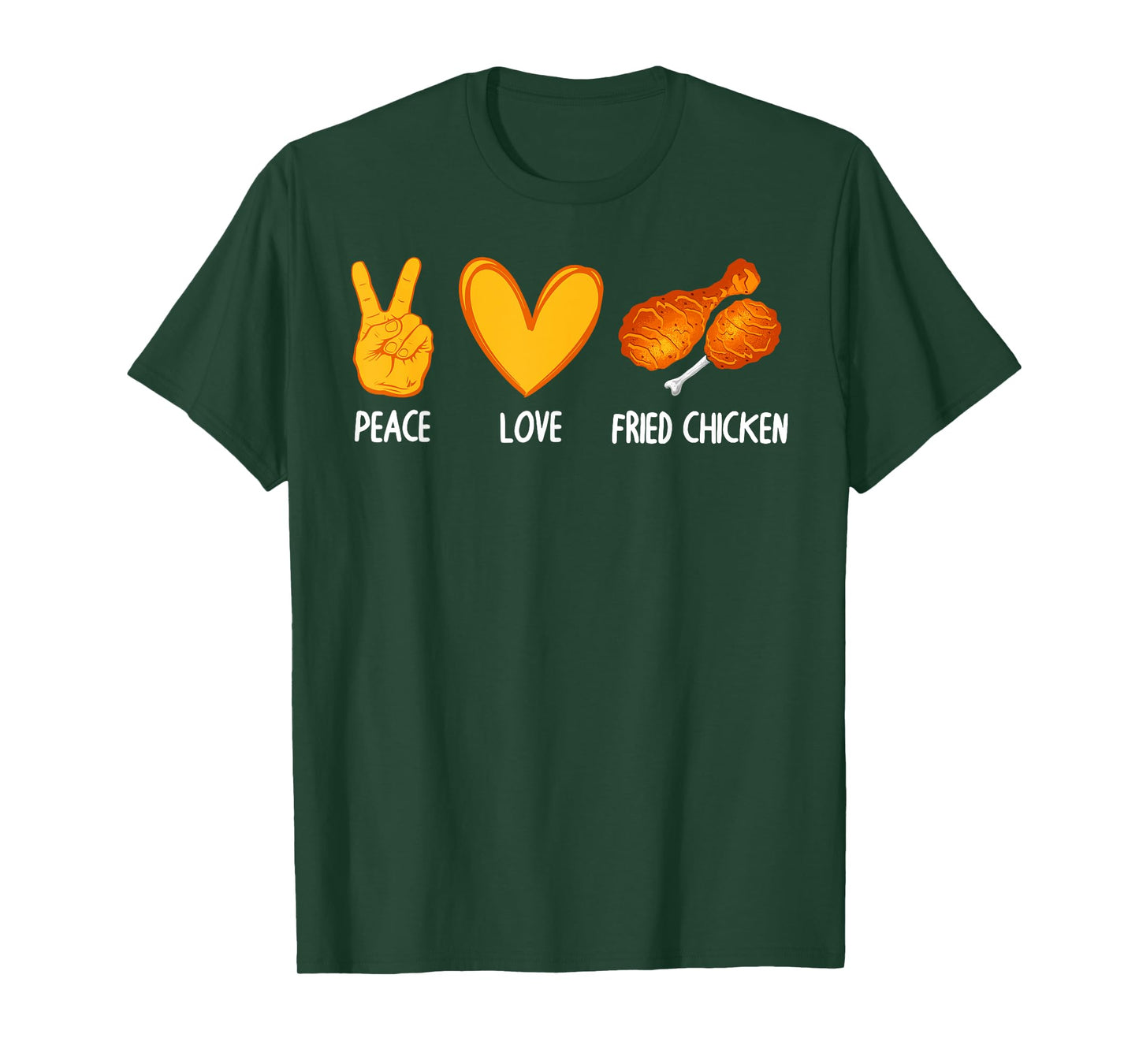Cute Fried Chicken Design For Men Women Fried Chicken Lover T-Shirt