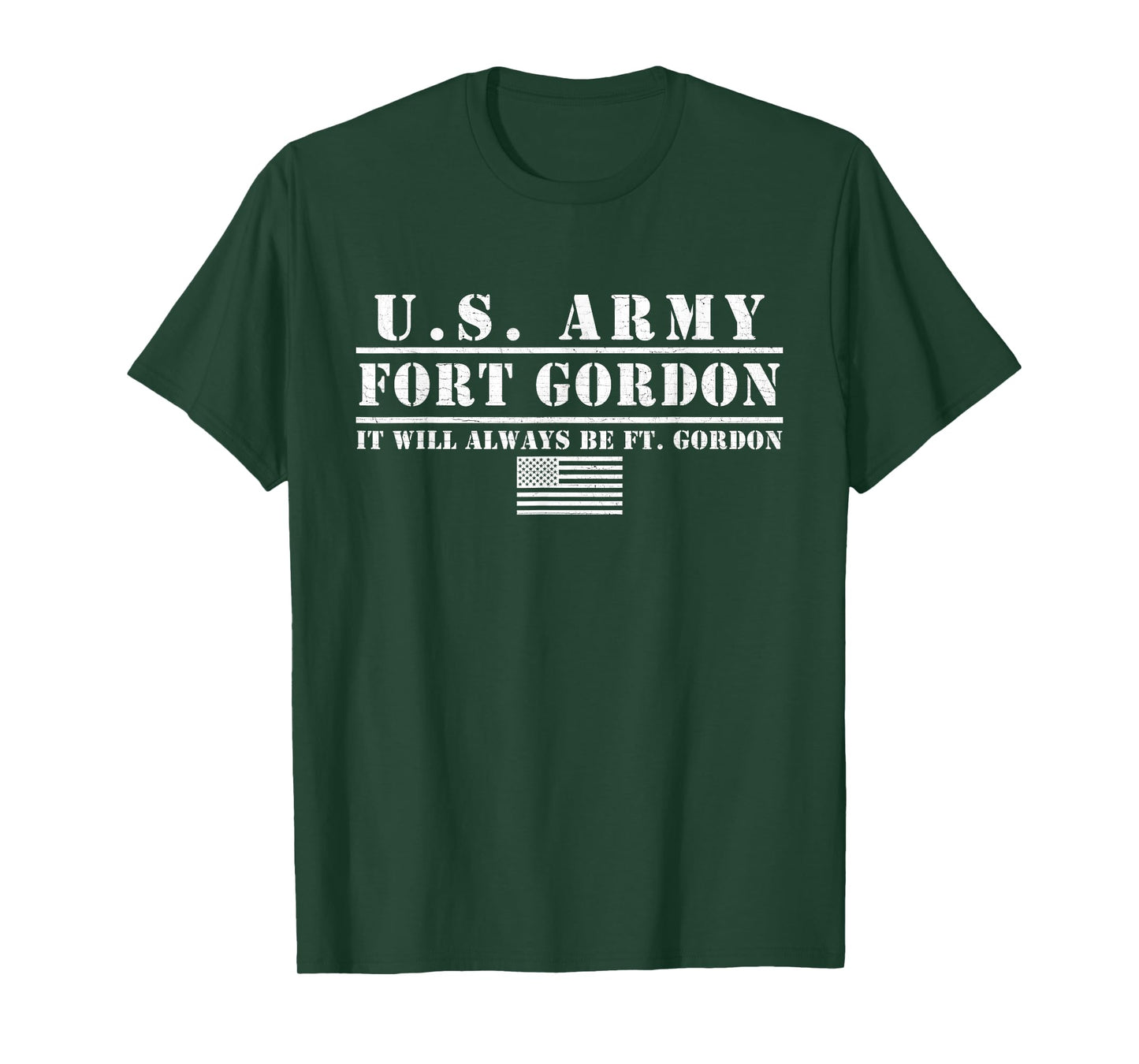 Fort Gordon Georgia Ga It Will Always Be Fort Gordon T-Shirt