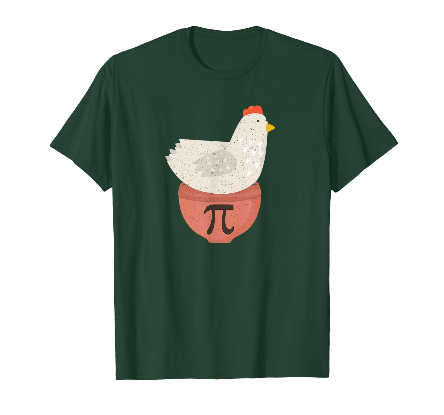 Happy Pi Day Funny Chicken Pot Pie 3.14 Science Math Teacher T-Shirt