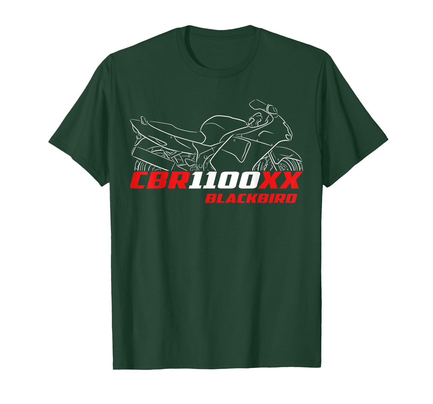 CBR1100XX Blackbird 1996–2007 for Riders, Motorcycle T-Shirt