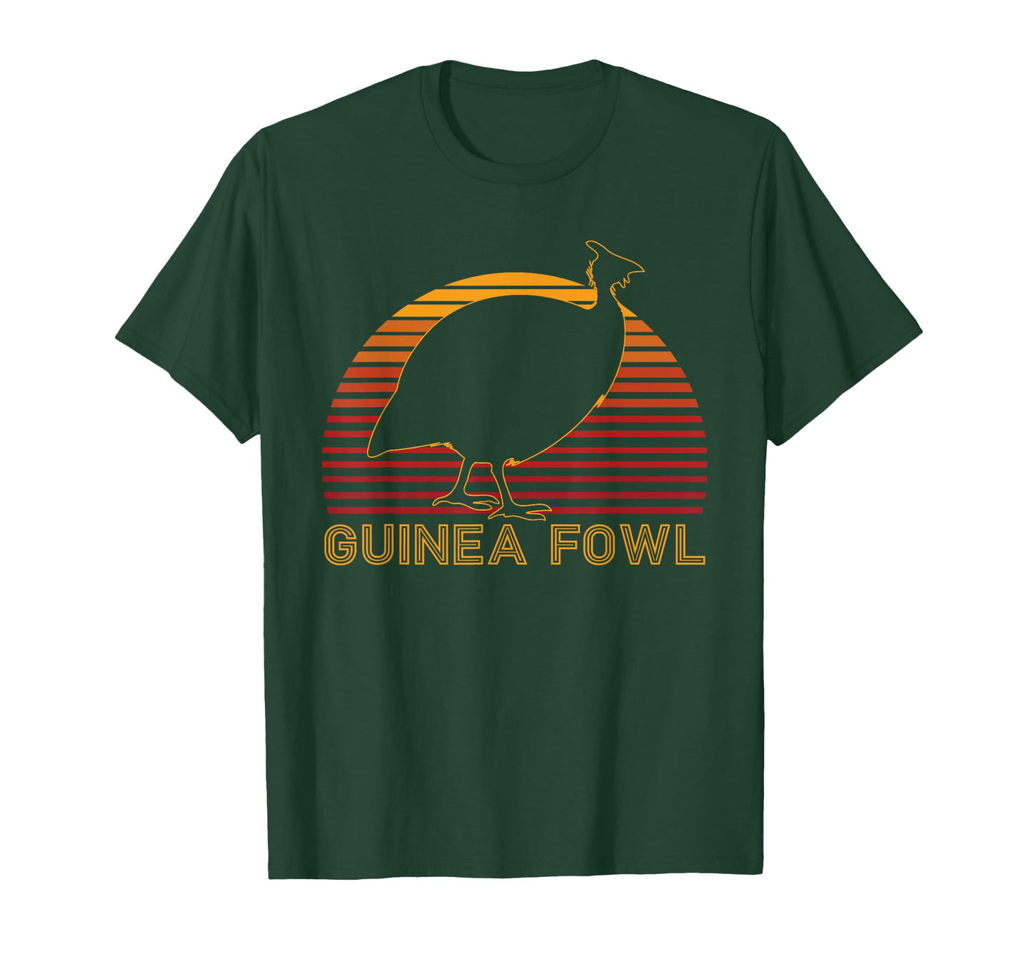 Retro Guinea Fowl T-Shirt
