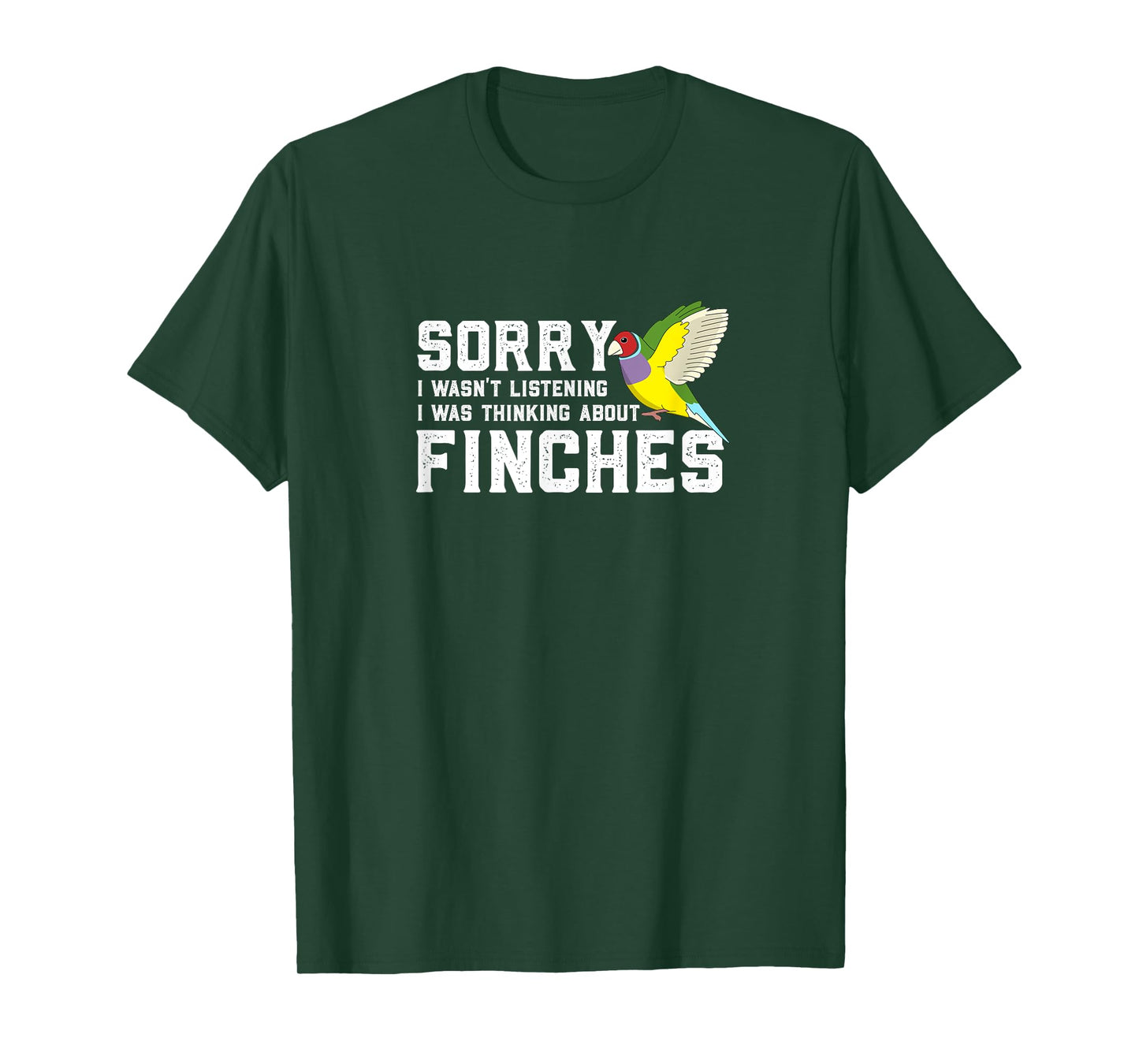 Rainbow Finches - Bird gift - Funny Gouldian Finch T-Shirt