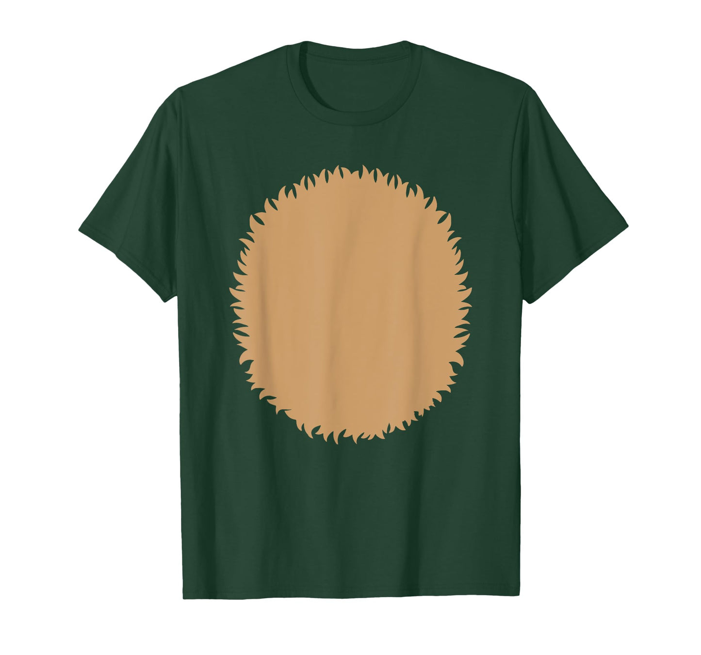 Reindeer Christmas Deer Belly Animal Fur Halloween Costume T-Shirt